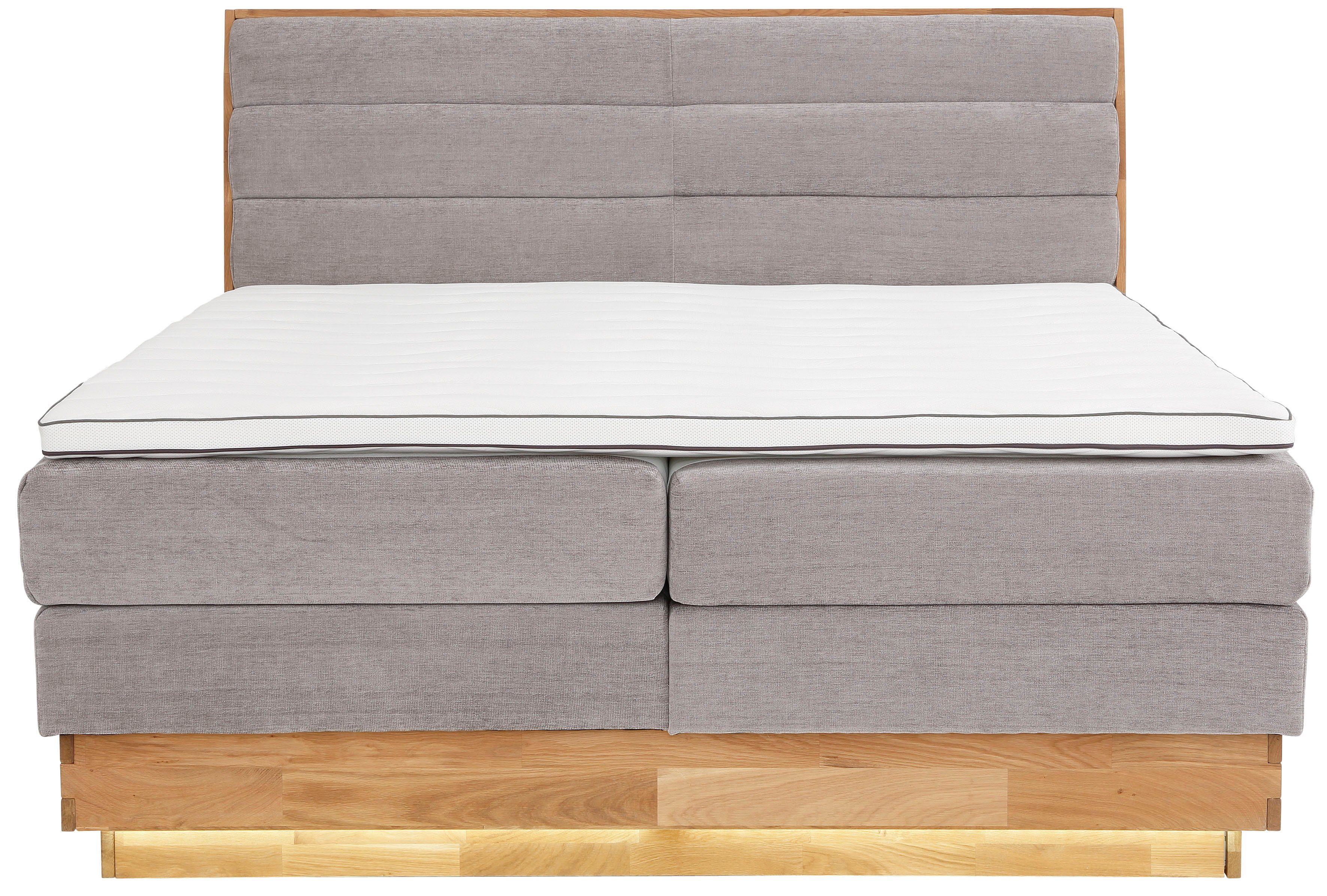 OTTO products Boxspring Ledverlichting, met gecertificeerde, gerecyclede overtrekstoffen