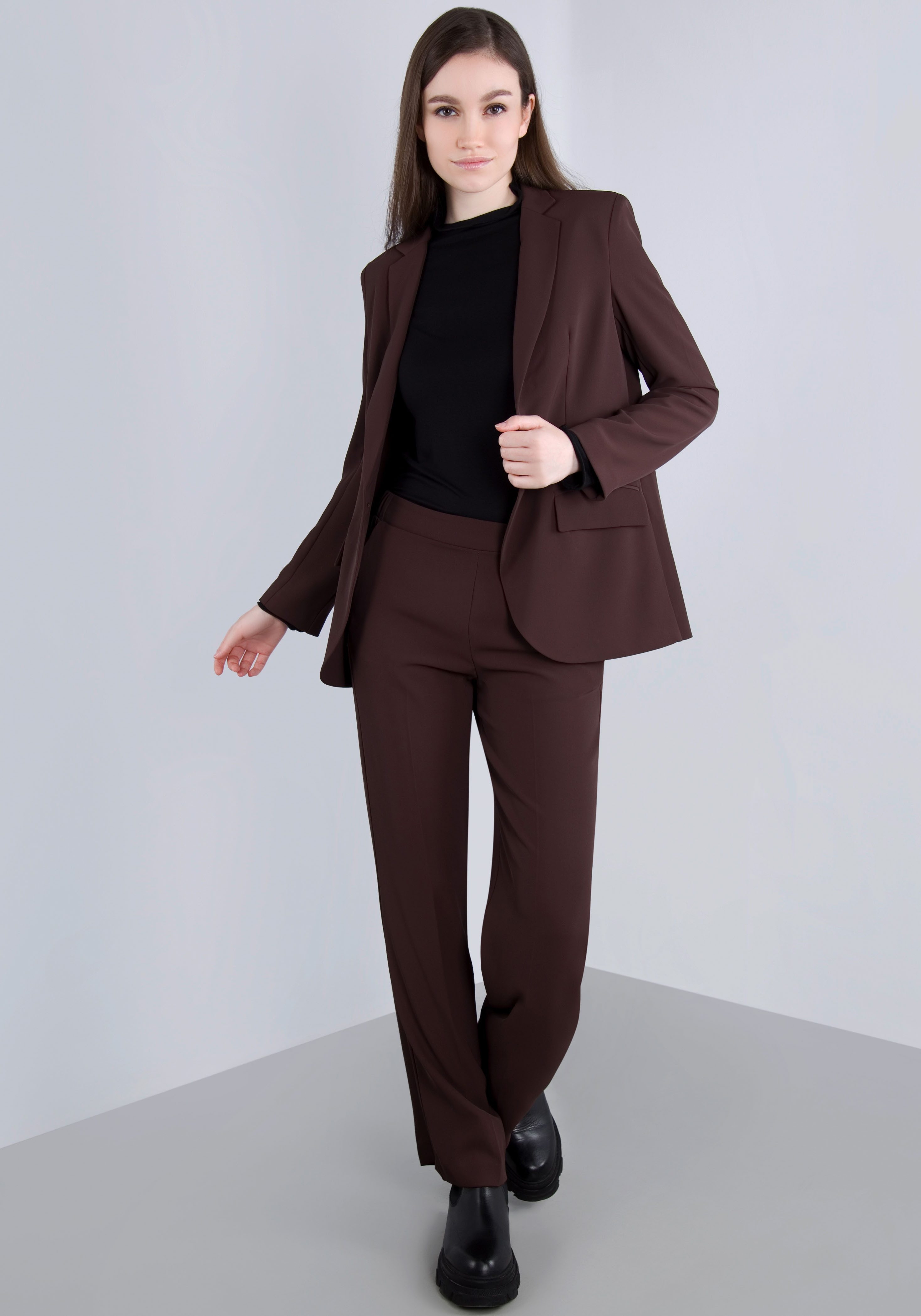 IMPERIAL Comfortbroek met wijde pijpen