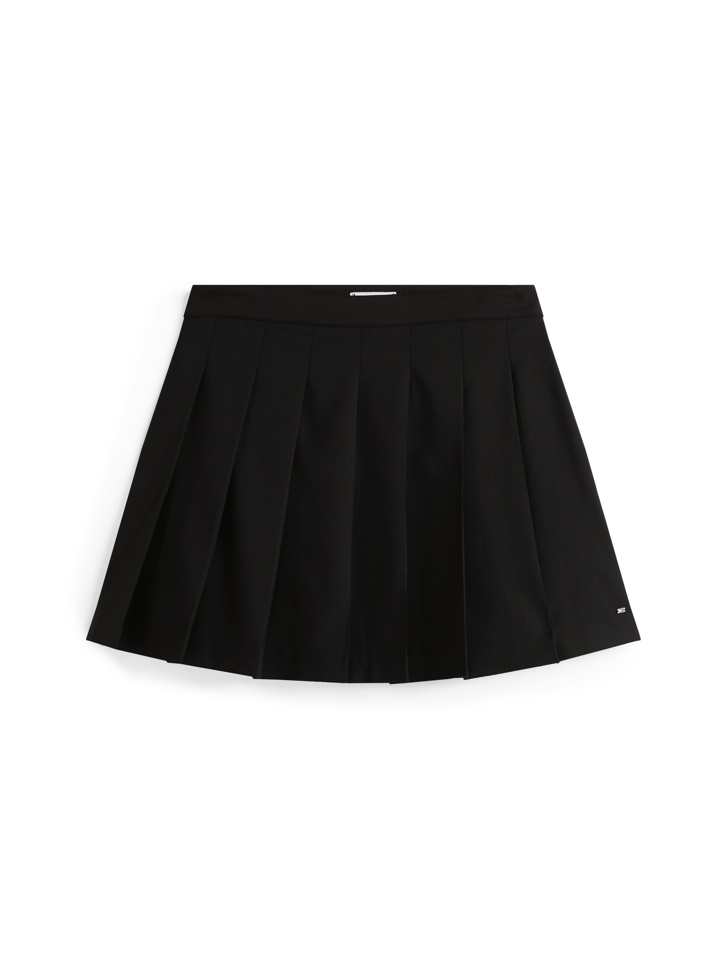 Tommy Hilfiger Plissérok TIMELESS WOOL PLEATED MINI SKIRT
