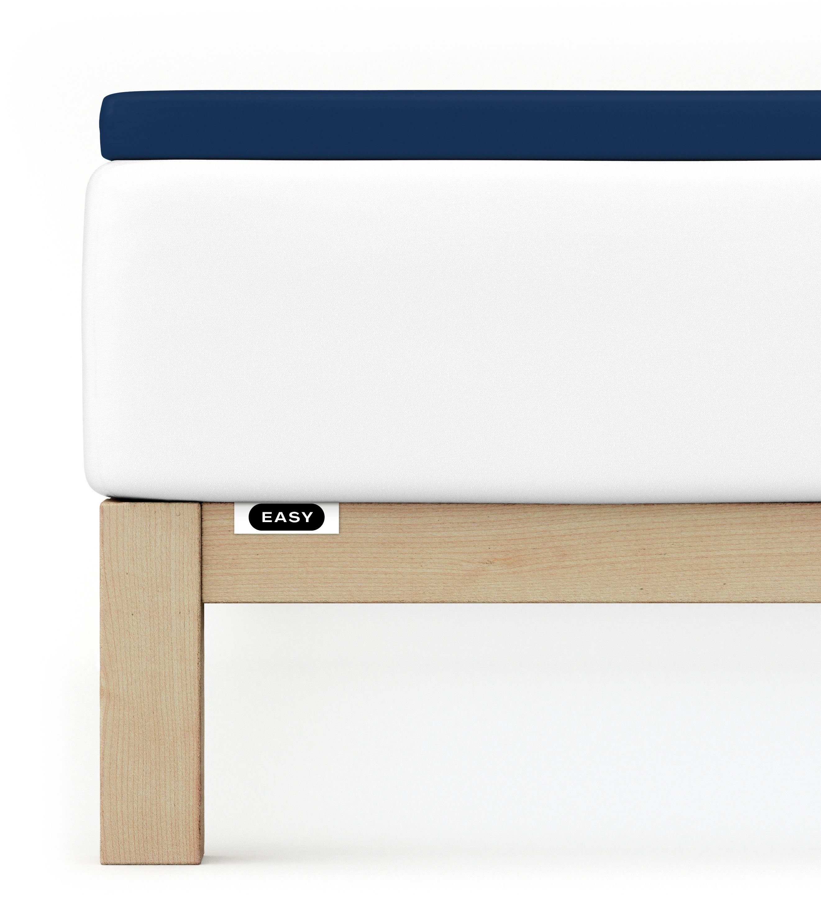 Schlafgut Hoeslaken EASY jersey elastaan topper (1 stuk)