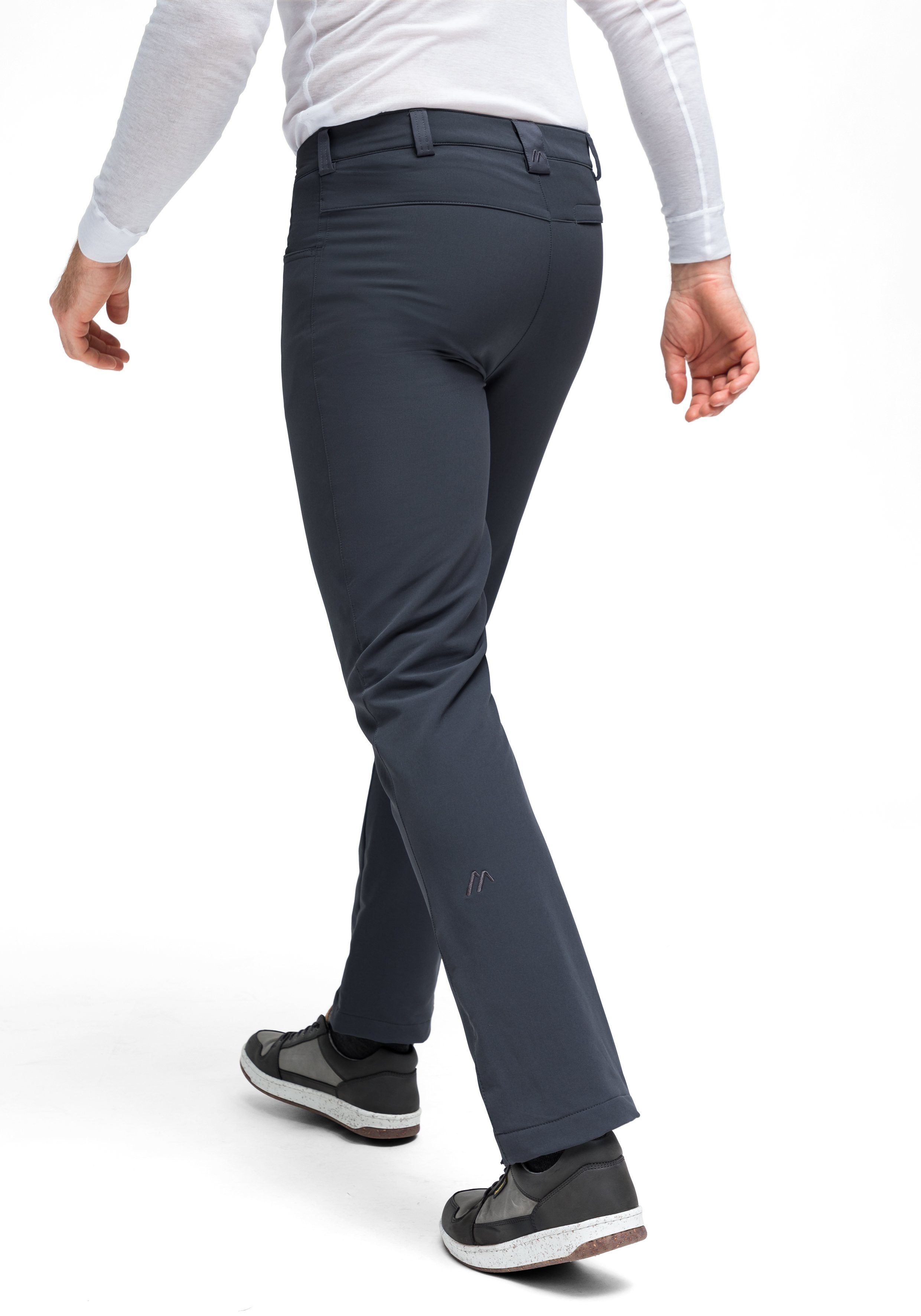 Maier Sports Functionele broek CHARLES Heren outdoorbroek, elastische broek met fleece binnenkant, regular fit