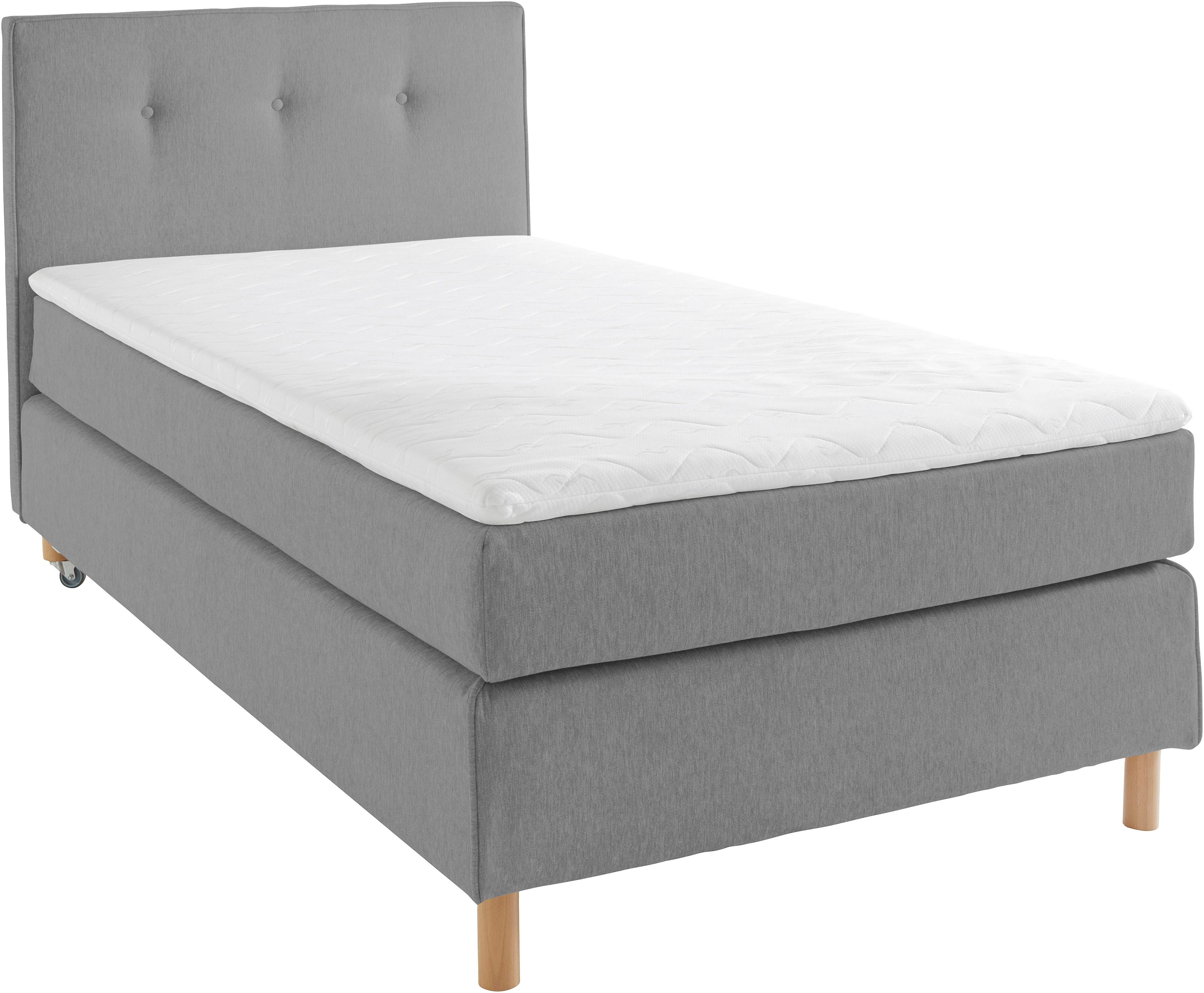 Home affaire Boxspring Heimatblick 100x200cm naar wens uitbreidbaar naar dubbel- en familiebest