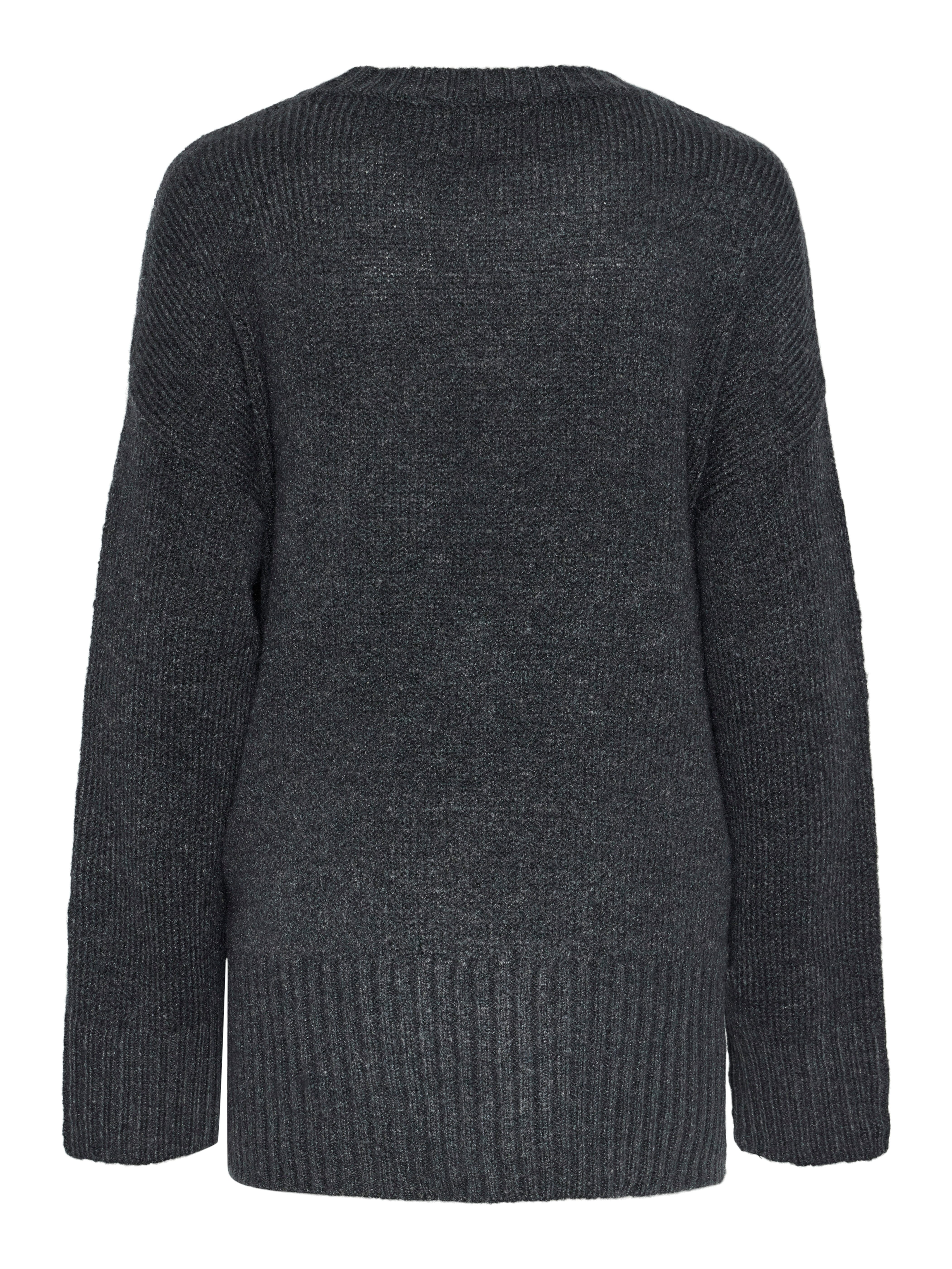 pieces Trui met ronde hals PCNANCY LS LOOSE O-NECK KNIT NOOS BC