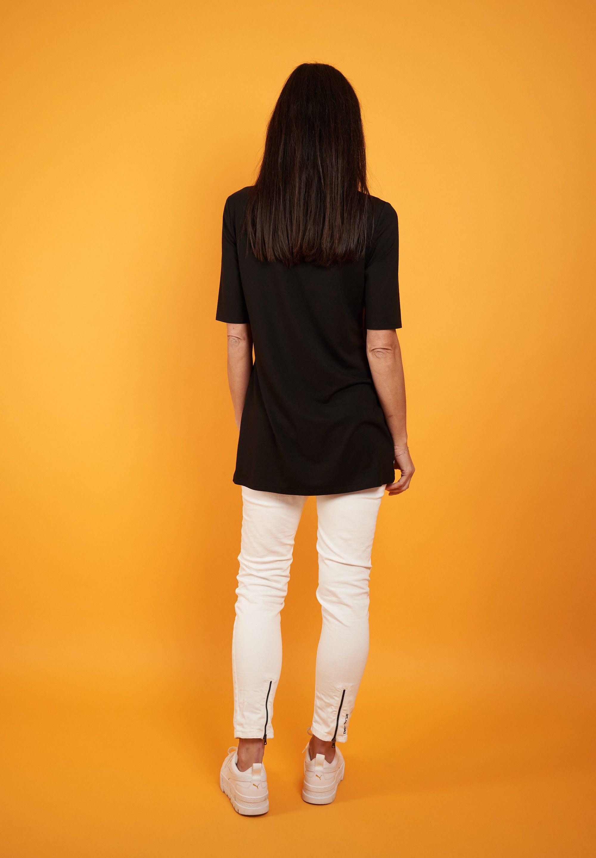 Seidel Moden T-shirt met strepen, made in germany