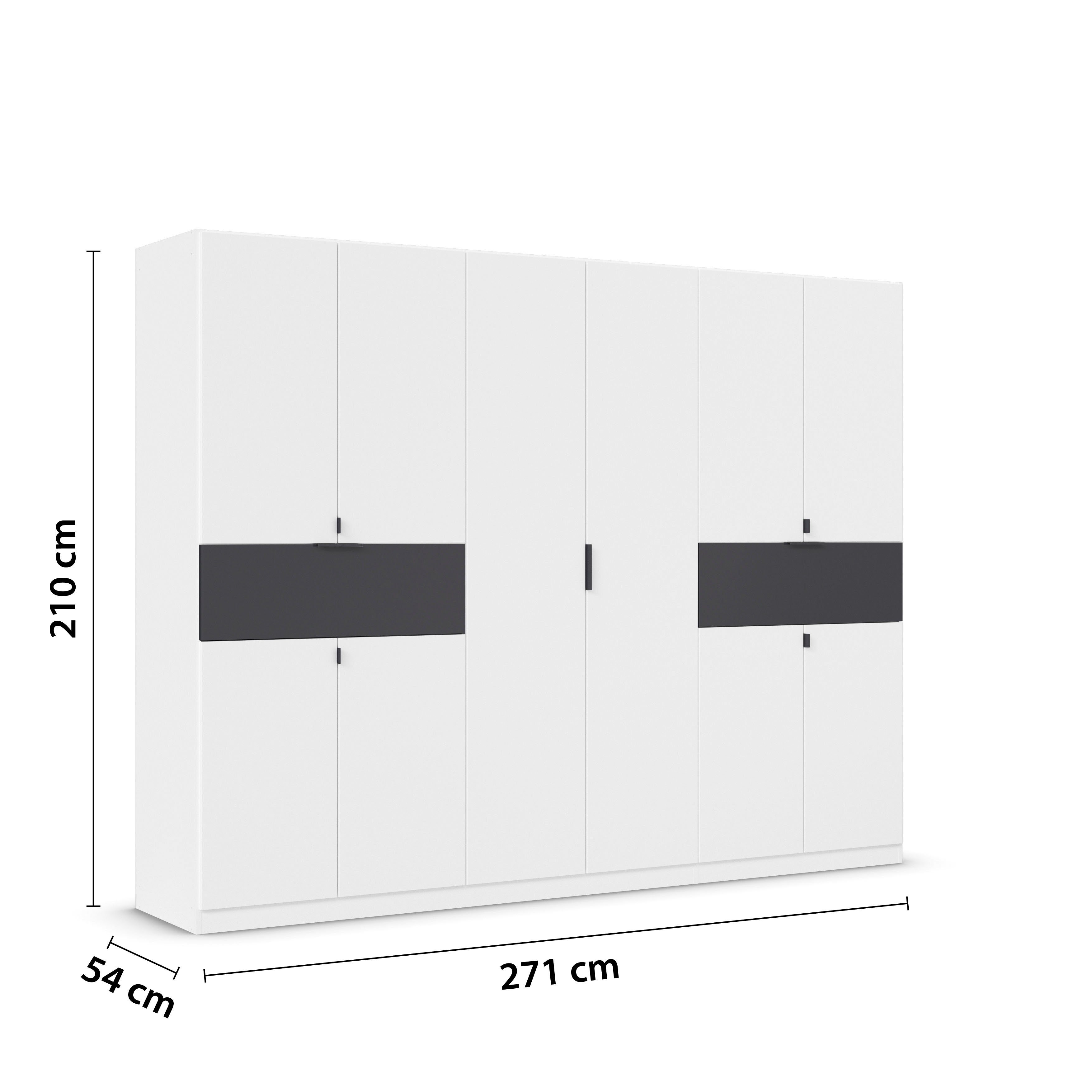 rauch Draaideurkast Kledingkast kast garderobe waskast TICAO met 2 ruime lades, veel opbergruimte made in germany