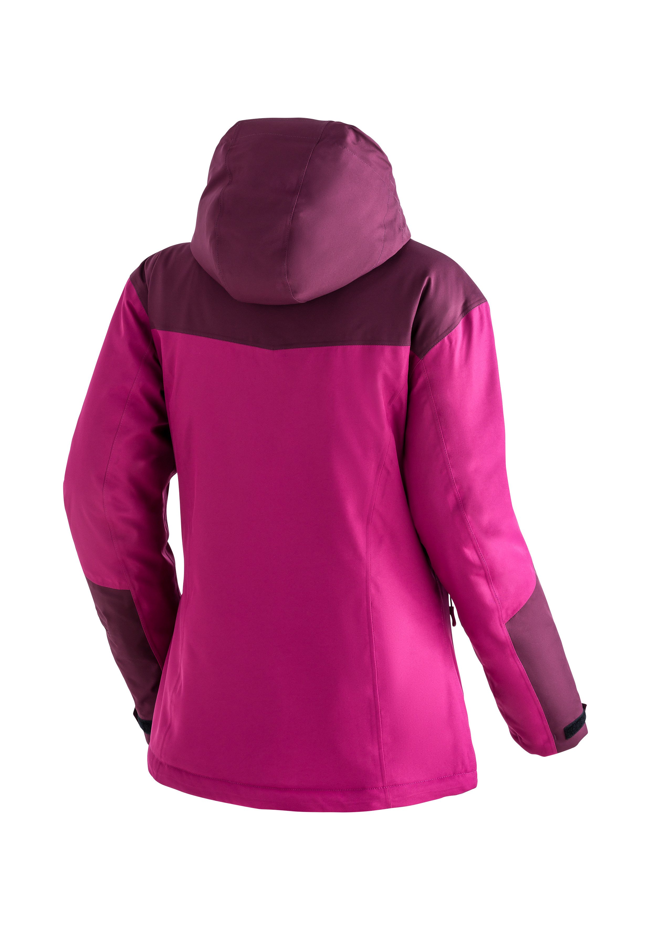 Maier Sports Ski-jack Ina Dames winterjack, waterdicht, 5 ritszakken en capuchon, regular fit