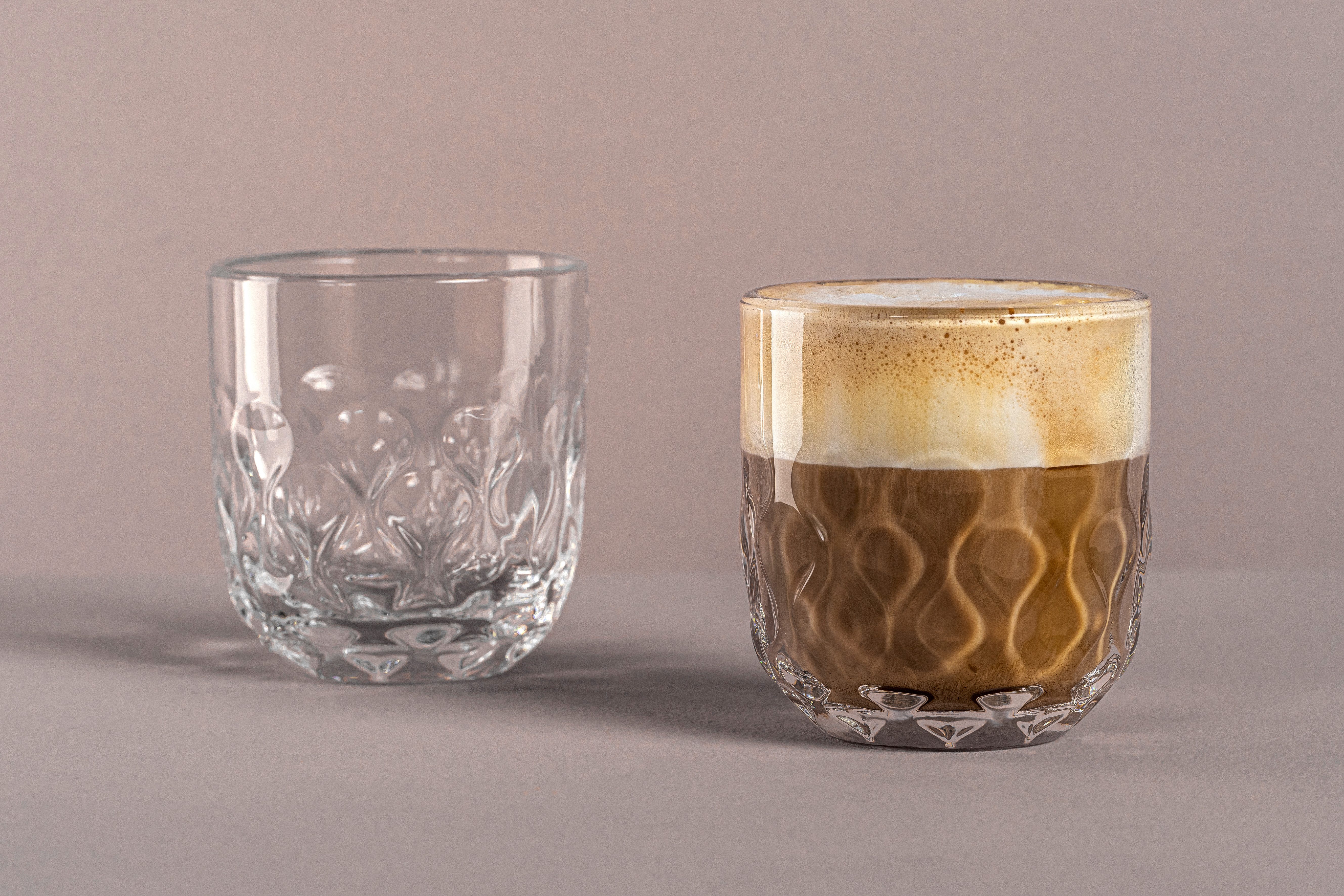 LEONARDO Glazenset Koffieglas GOCCE, 220 ml, 6-stuks set (set)