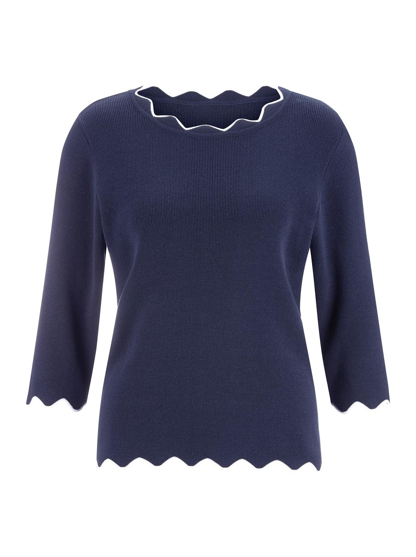 Classic Trui met 3/4 mouwen Trui