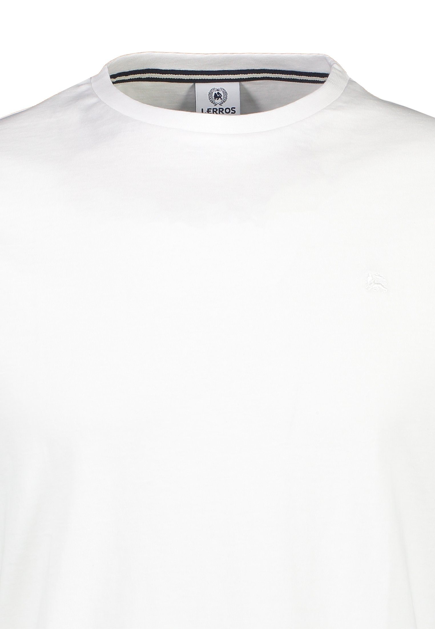 Lerros T-shirt LERROS klassiek ronde hals T-shirt