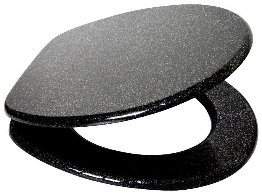 Sanilo Toiletzitting Glitter toiletzitting met soft-closemechanisme