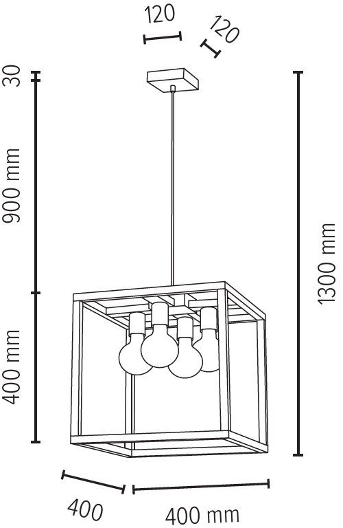 SPOT Light Hanglamp KAGO