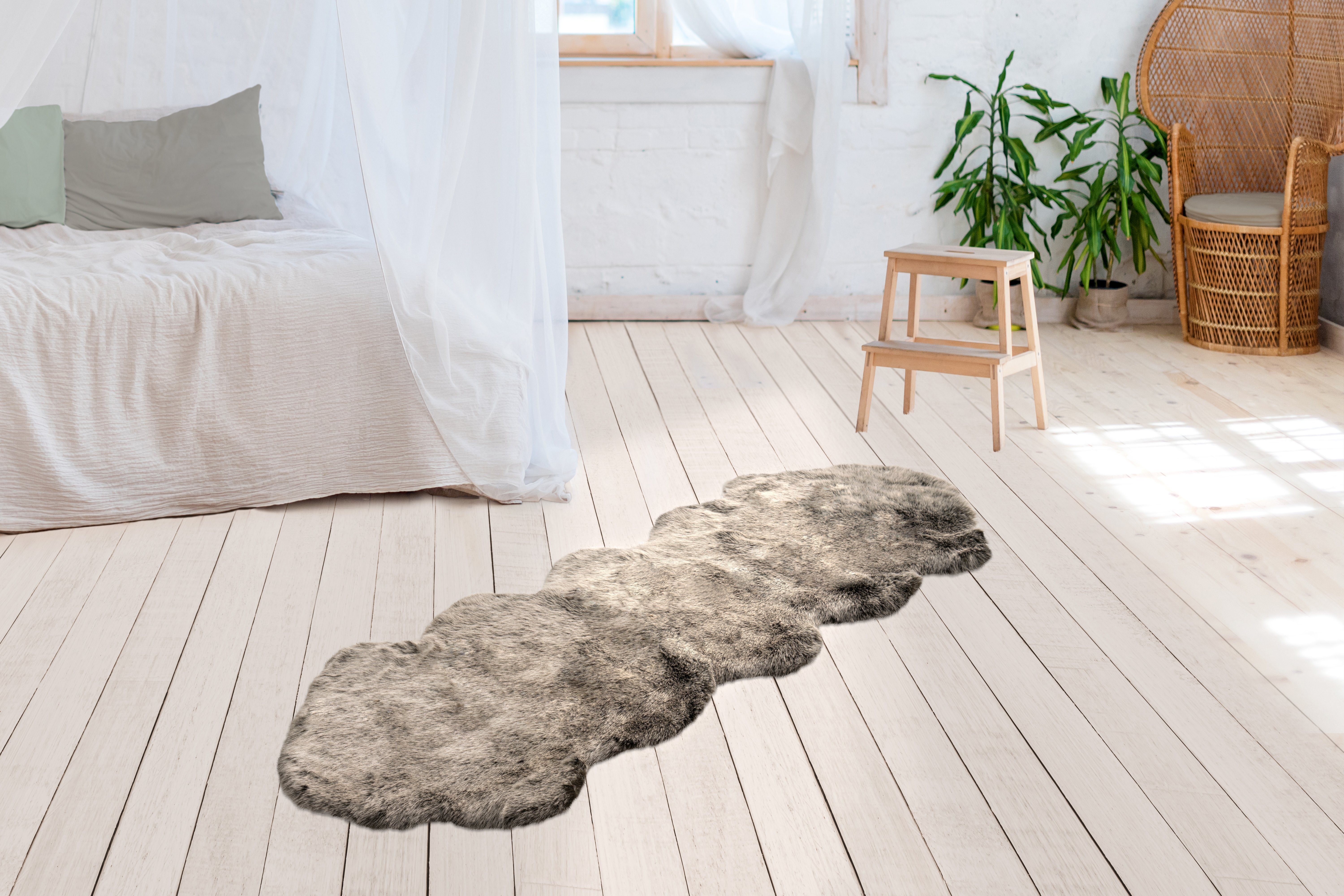 me gusta Vloerkleed Tender 125 Knuffelige & gezellige vloerkleed, UNI-kleuren, geschikt voor vloerverwarming