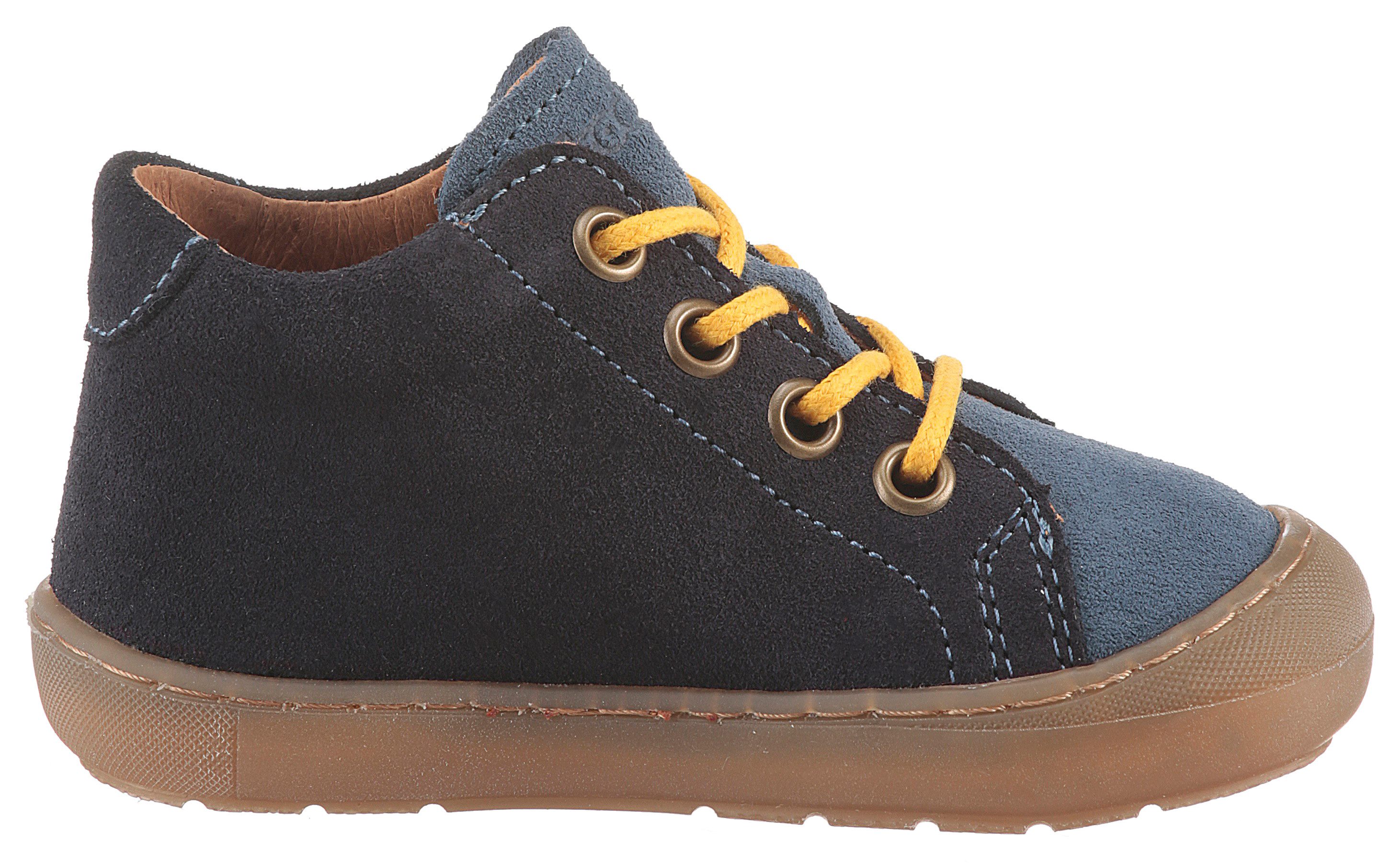 froddo® Babyschoentjes OLLI LACES Veterschoenen, babyschoen, blote voeten schoen met leren binnenvoering