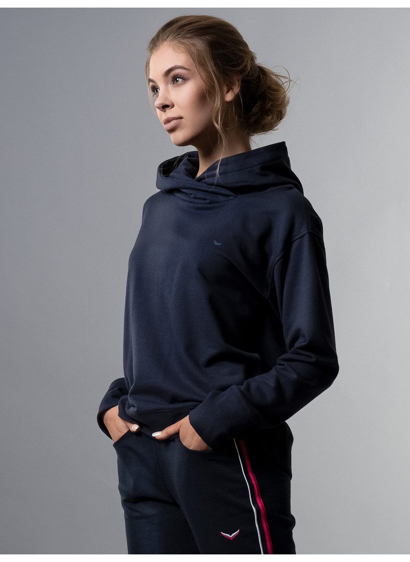 Trigema Sweatshirt hoodie in lichte sweatkwaliteit