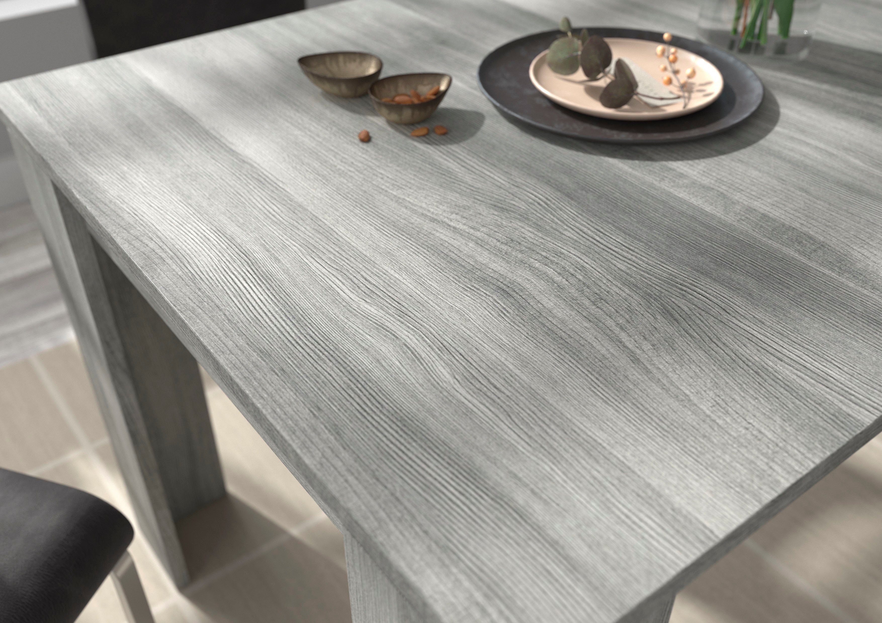 INOSIGN Eettafel Kalmar, rechthoekig, 160 cm uitschuifbaar naar 200 cm, inclusief Inlegplaat