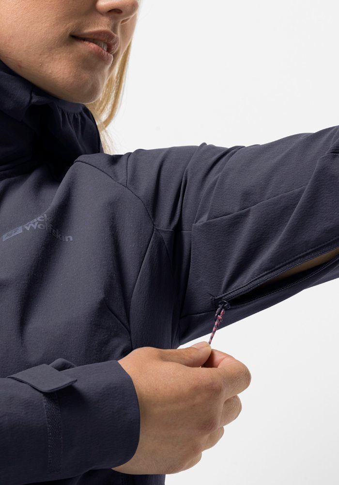 Jack Wolfskin Softshell-jack KAMMWEG JKT W