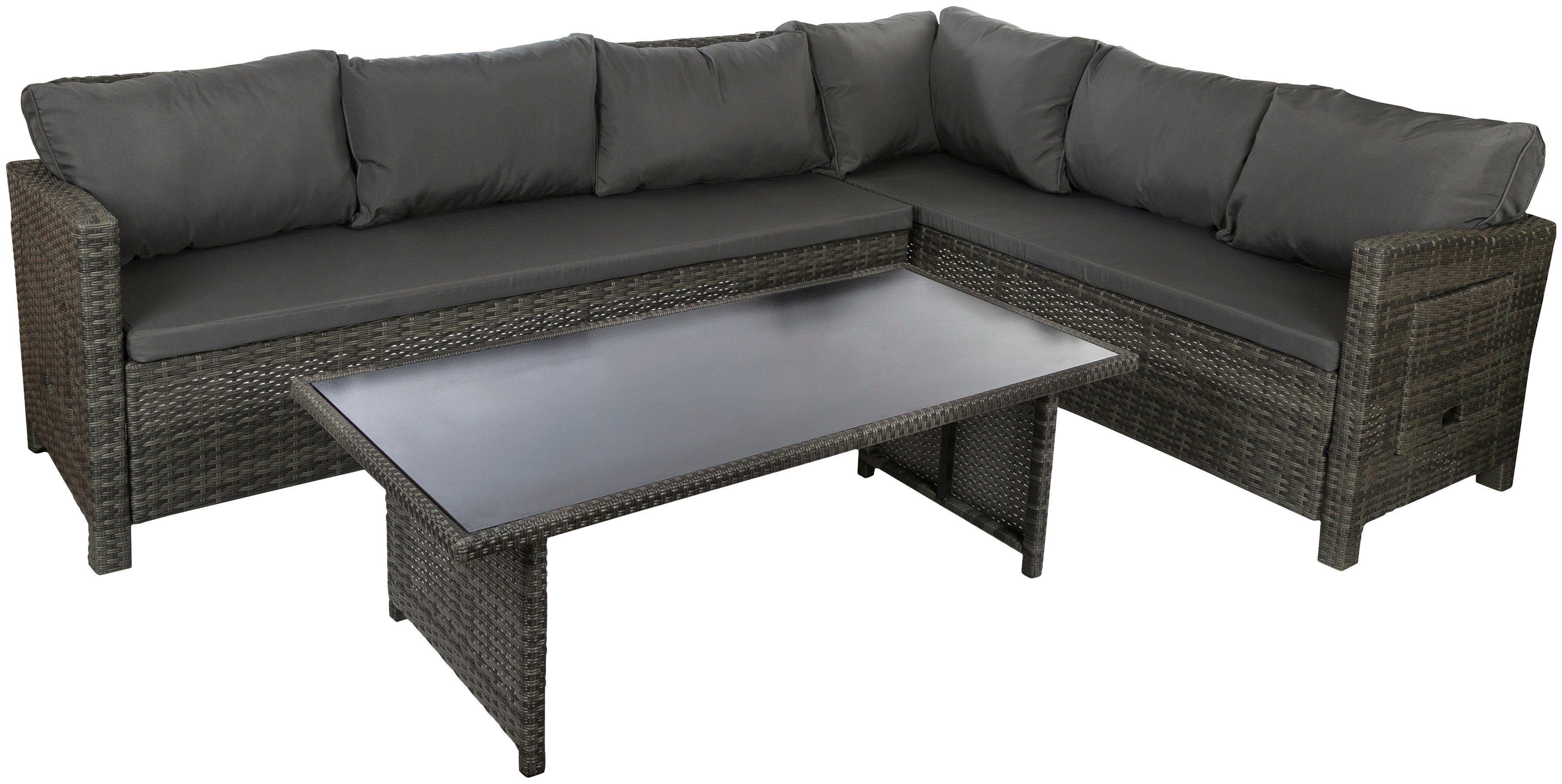 my Flair Tuinset 2 banken, 1 tafel (3-delig)