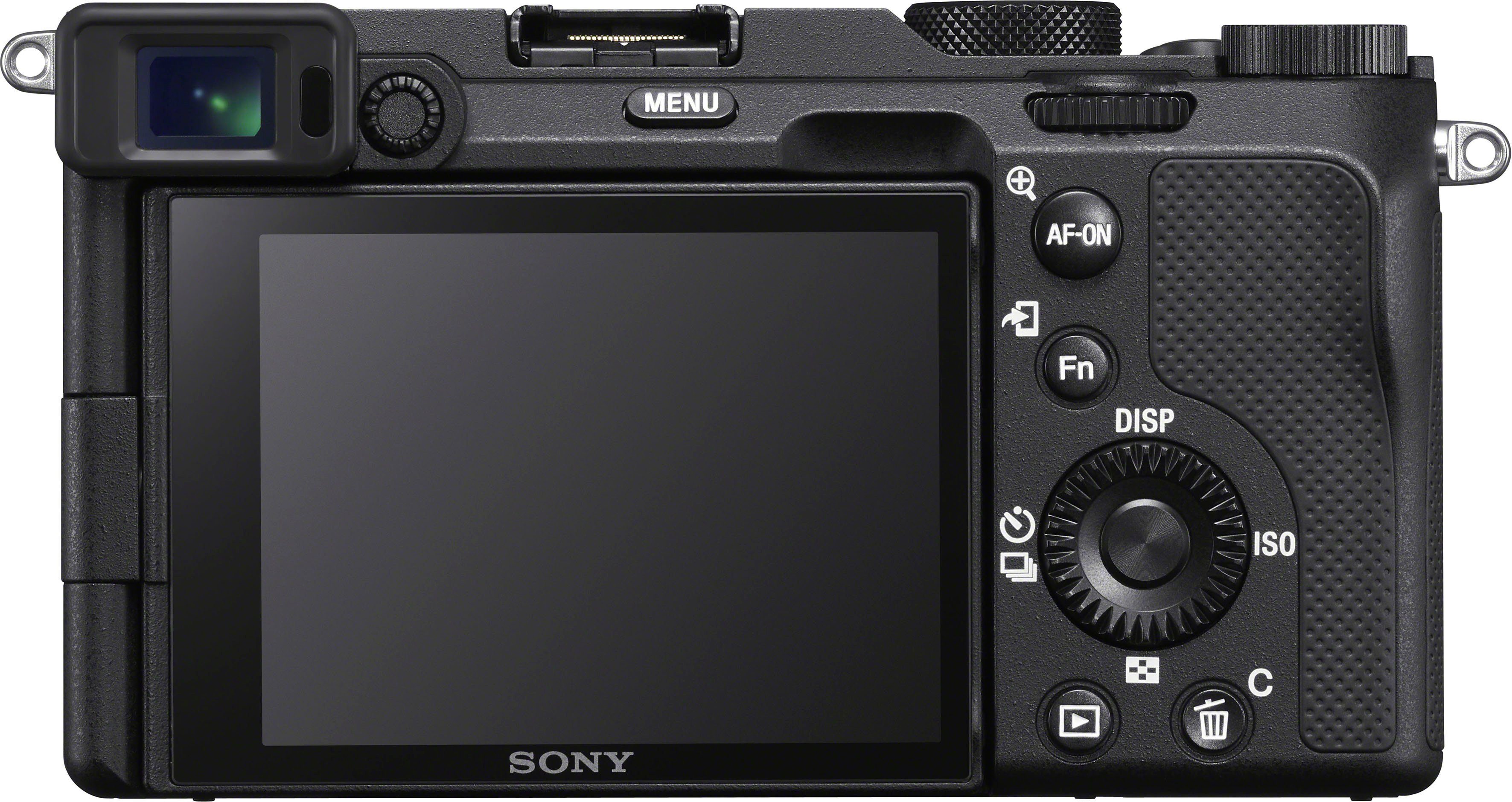 Sony Full-frame digitale camera ILCE-7CB A7C 4k video, 5-assige beeldstabilisatie, nfc, bluetooth, enkele behuizing