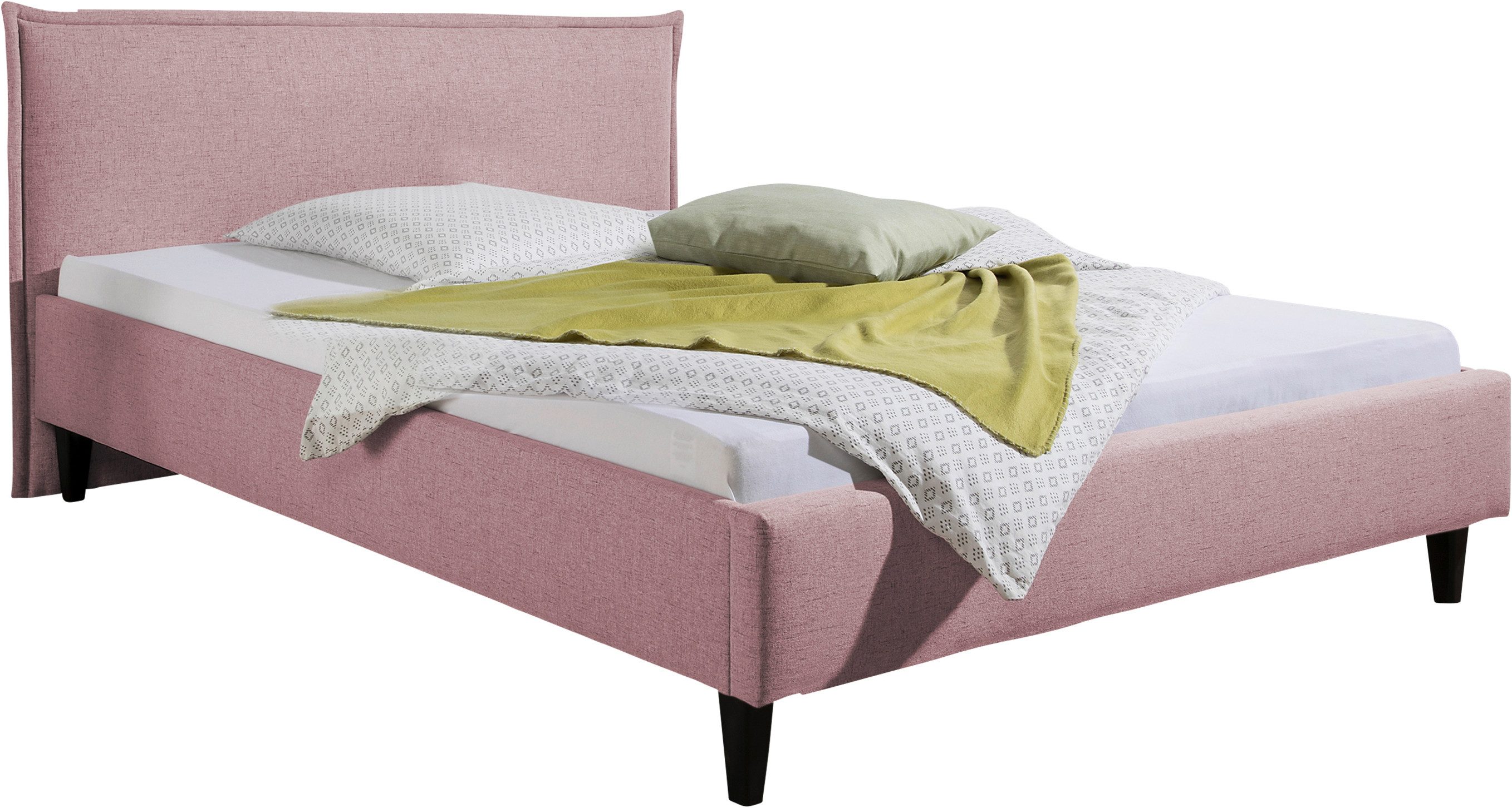 Maintal Gestoffeerd bed Gustine Zijkanten van het bed zelf te monteren, zonder bedkist