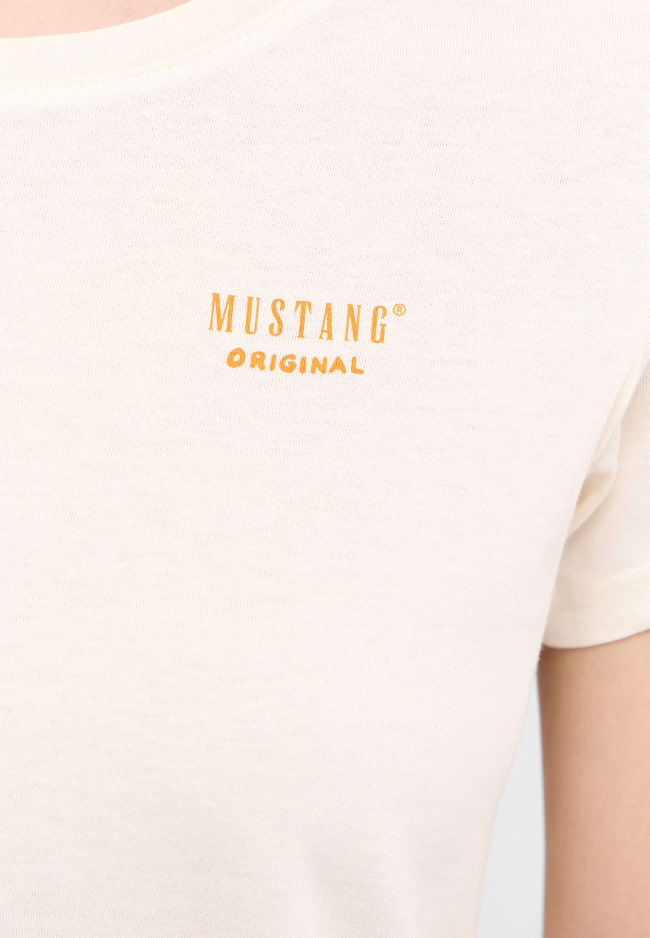 MUSTANG Shirt met korte mouwen Dames stijl Alma