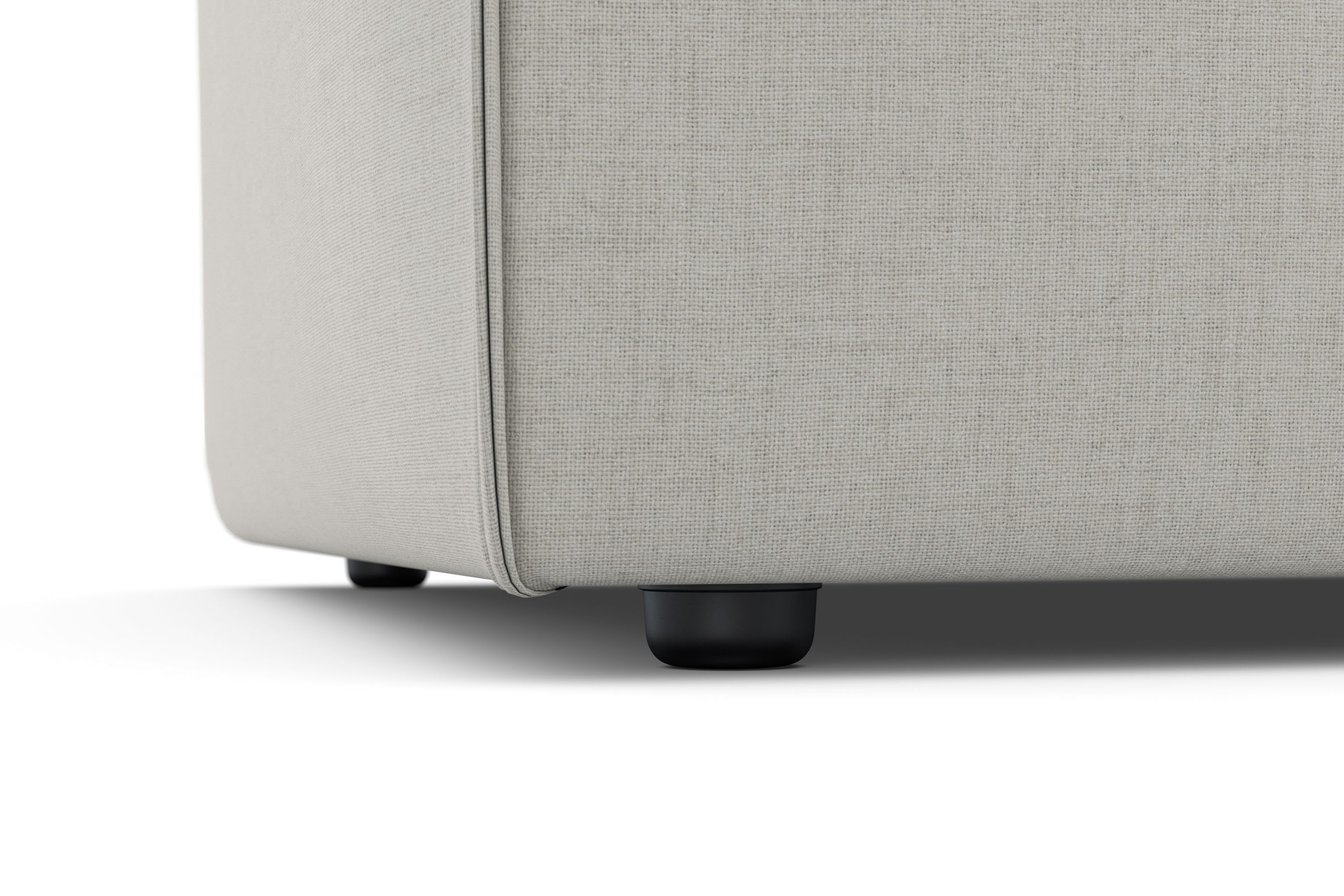 RAUM.ID Bank-hoekelement Merid, sofa-element, afmetingen B/D/H: 97/97/46 cm als module of apart te gebruiken, voor individuele samenstelling