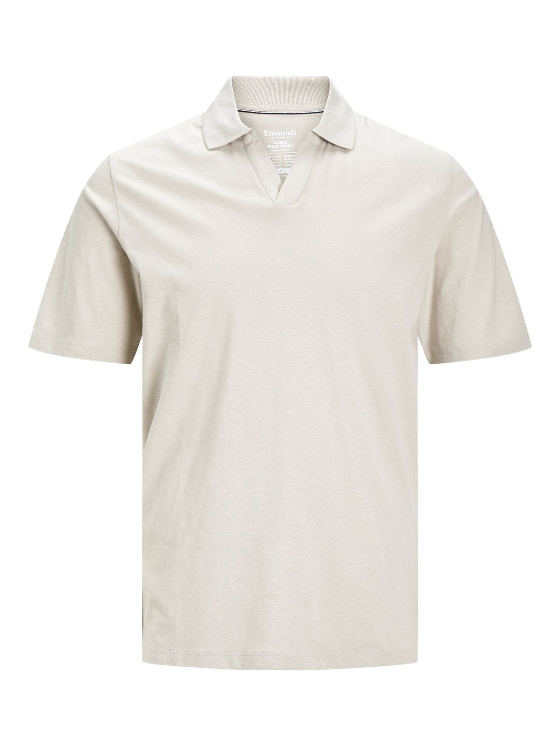 Jack & Jones Poloshirt JJESUMMER LINEN POLO SS LN