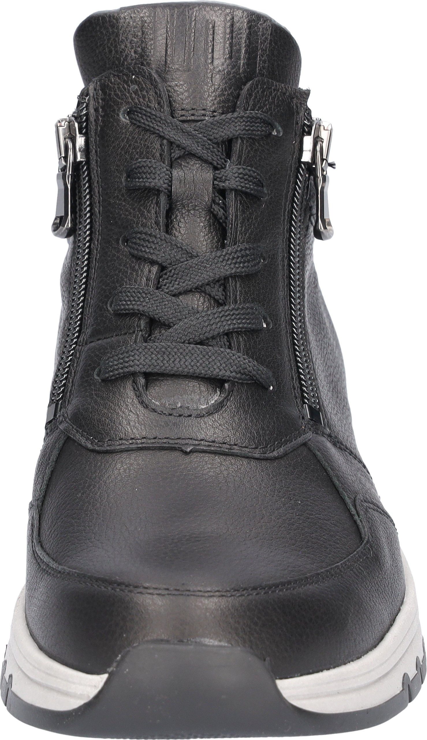 Waldläufer Veterschoenen H-APRIL Veterenkellaars, High Top Sneaker, comfortschoen in H-wijdte