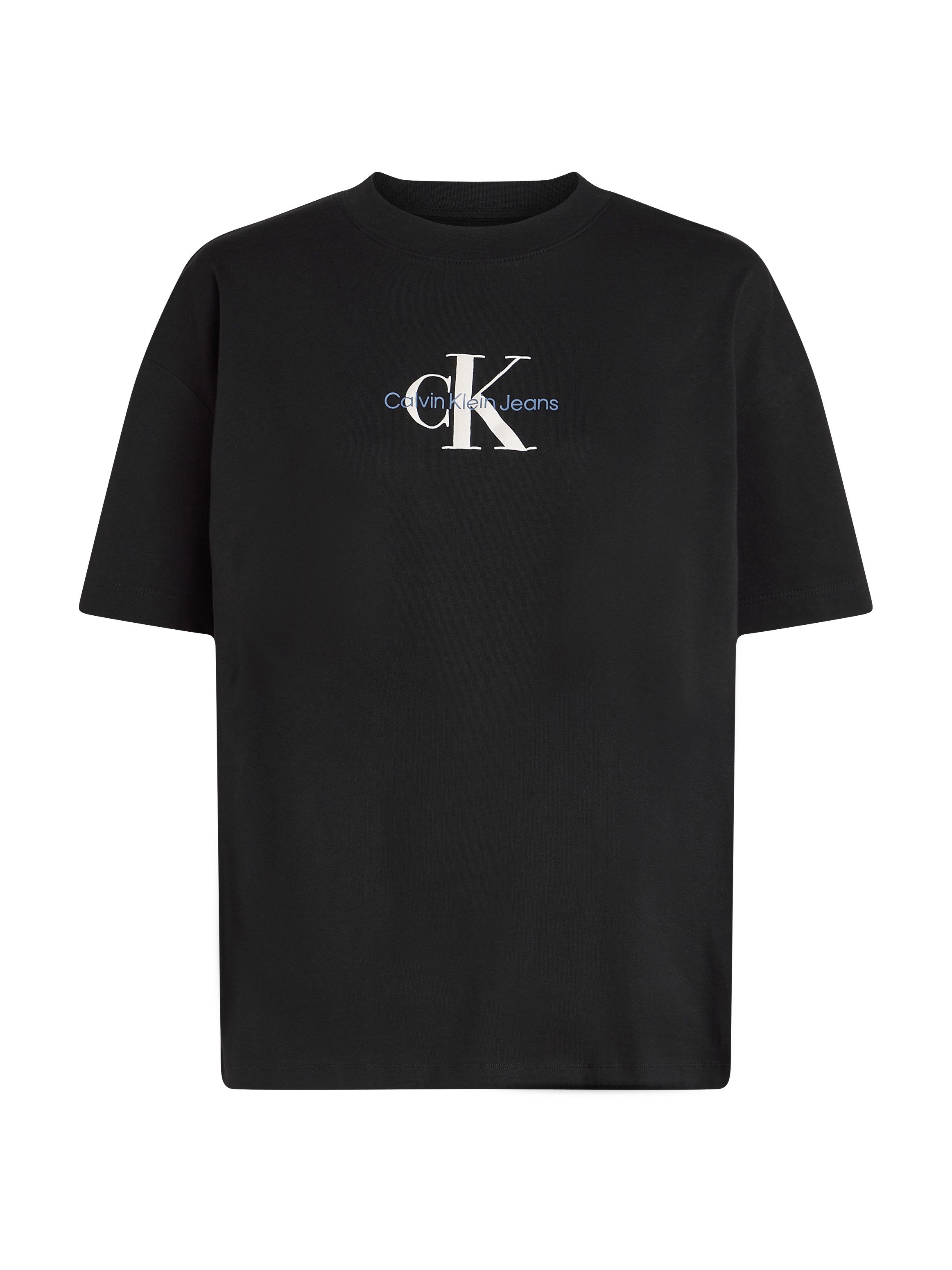 Calvin Klein T-shirt TEXTURED MONOLOGO BOYFRIEND TEE
