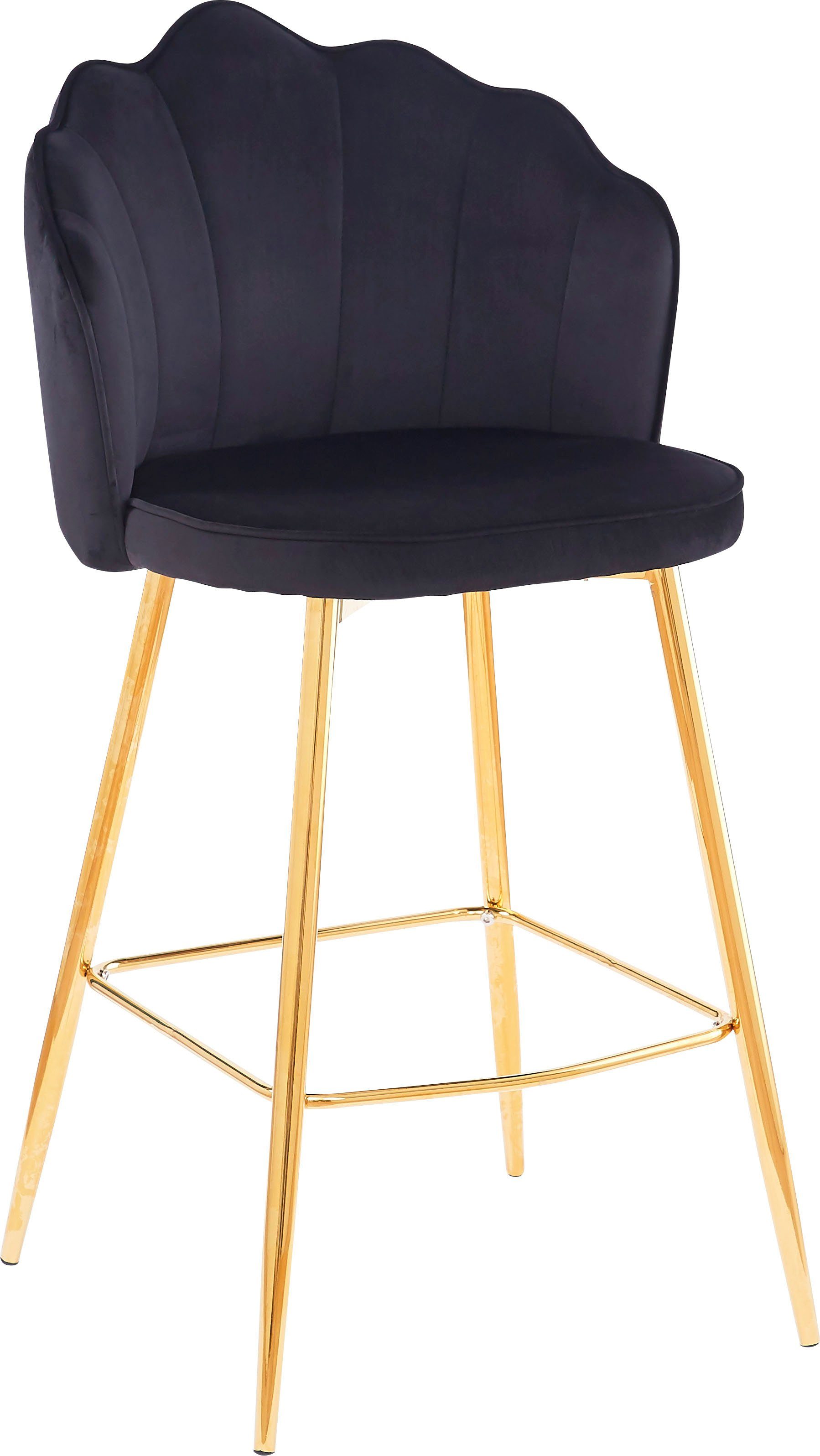 SalesFever Barkruk Clam opvallend schelpdesign
