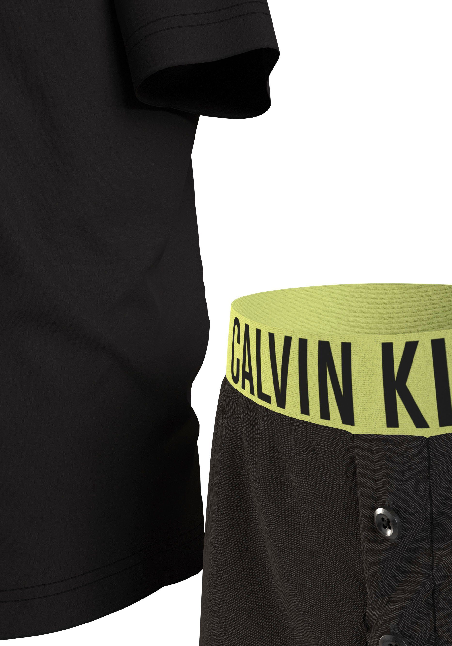 Calvin Klein Pyjama KNIT PJ SET (SS+SHORT) (set 2-delig)