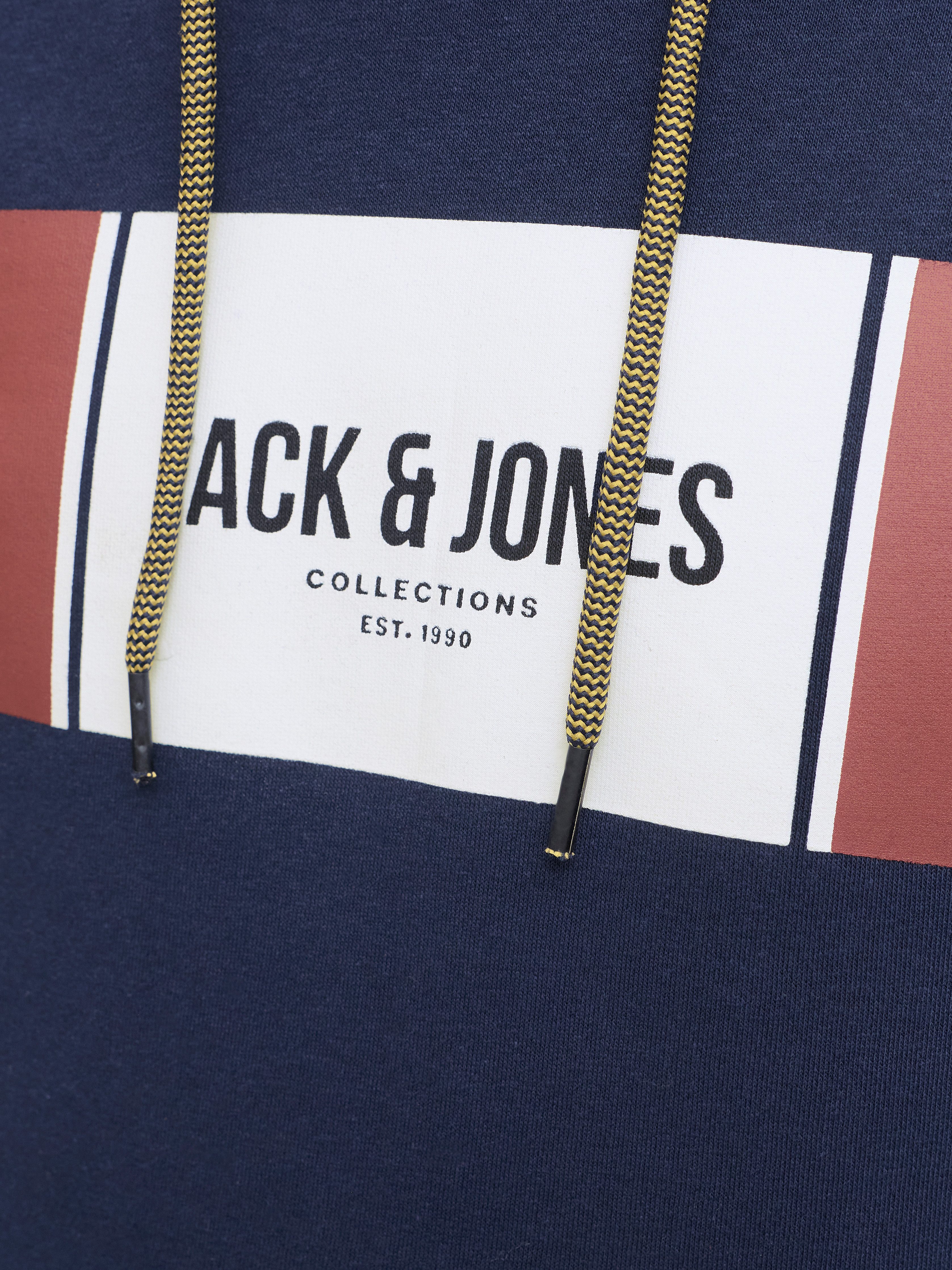 Jack & Jones Hoodie JJHAYATO SWEAT HOOD BTS