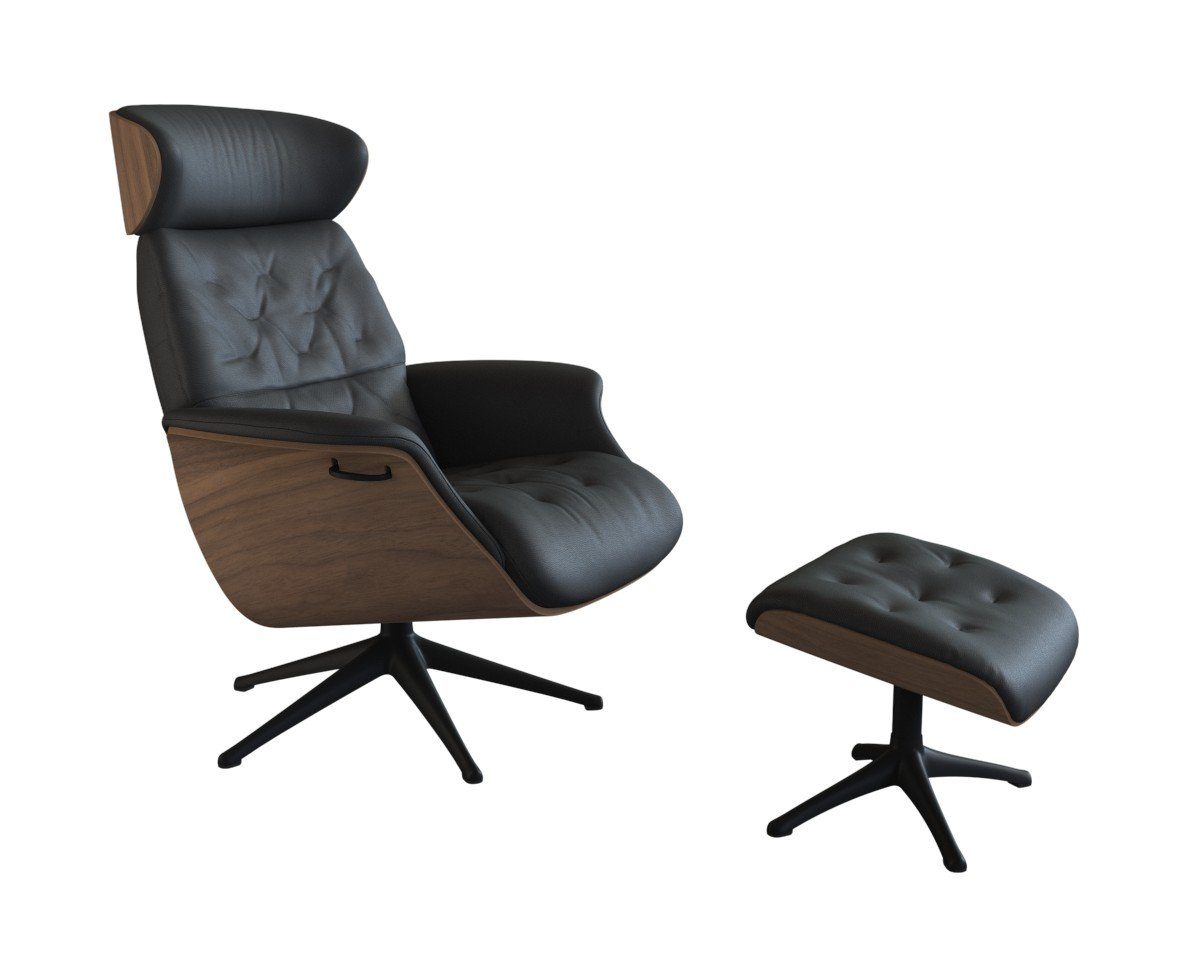 FLEXLUX Relaxfauteuil Volden, functionele stoel, gestoffeerde stoel, armleuningen, TV-fauteuil