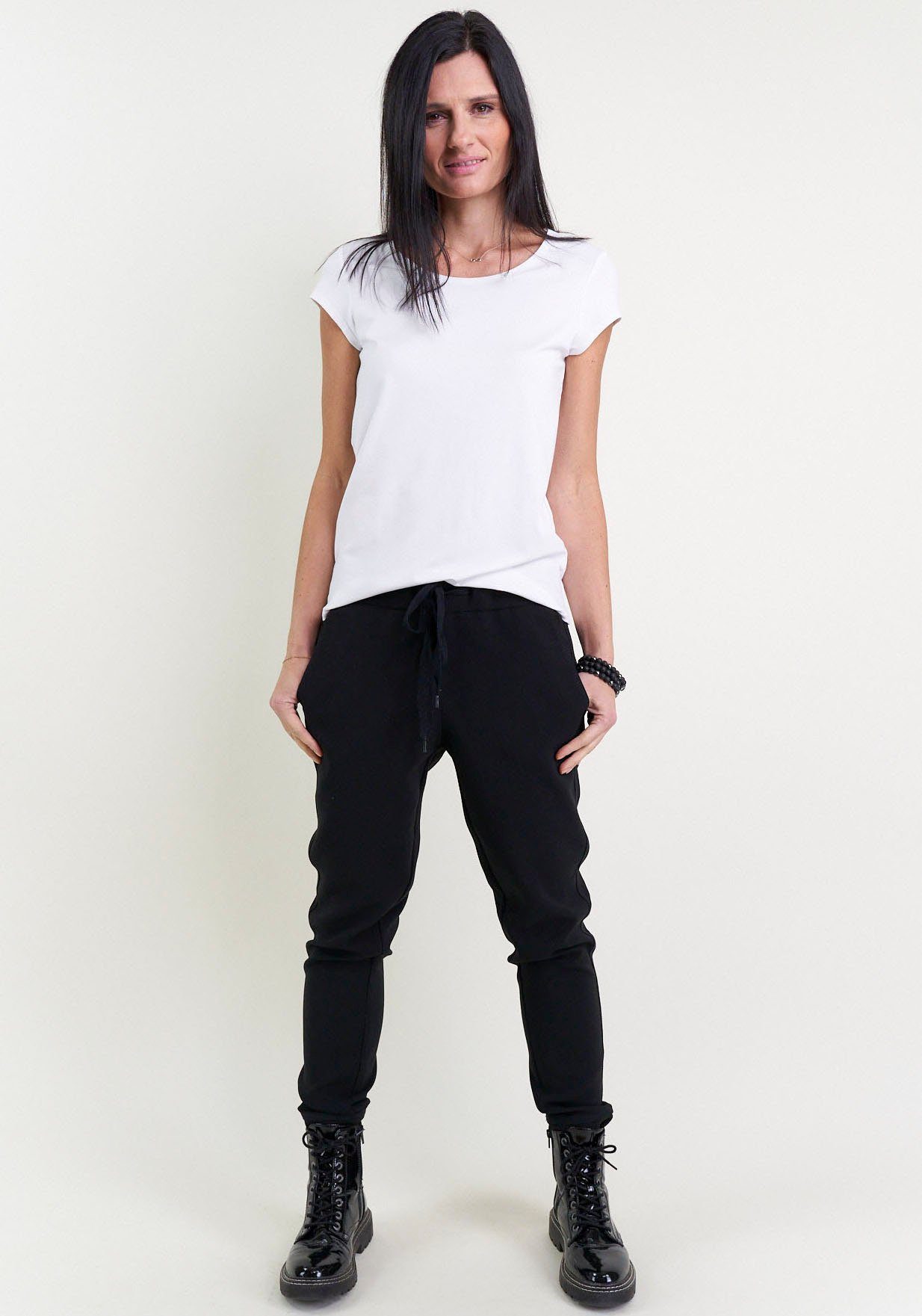 Seidel Moden T-shirt met kapmouwen, made in germany