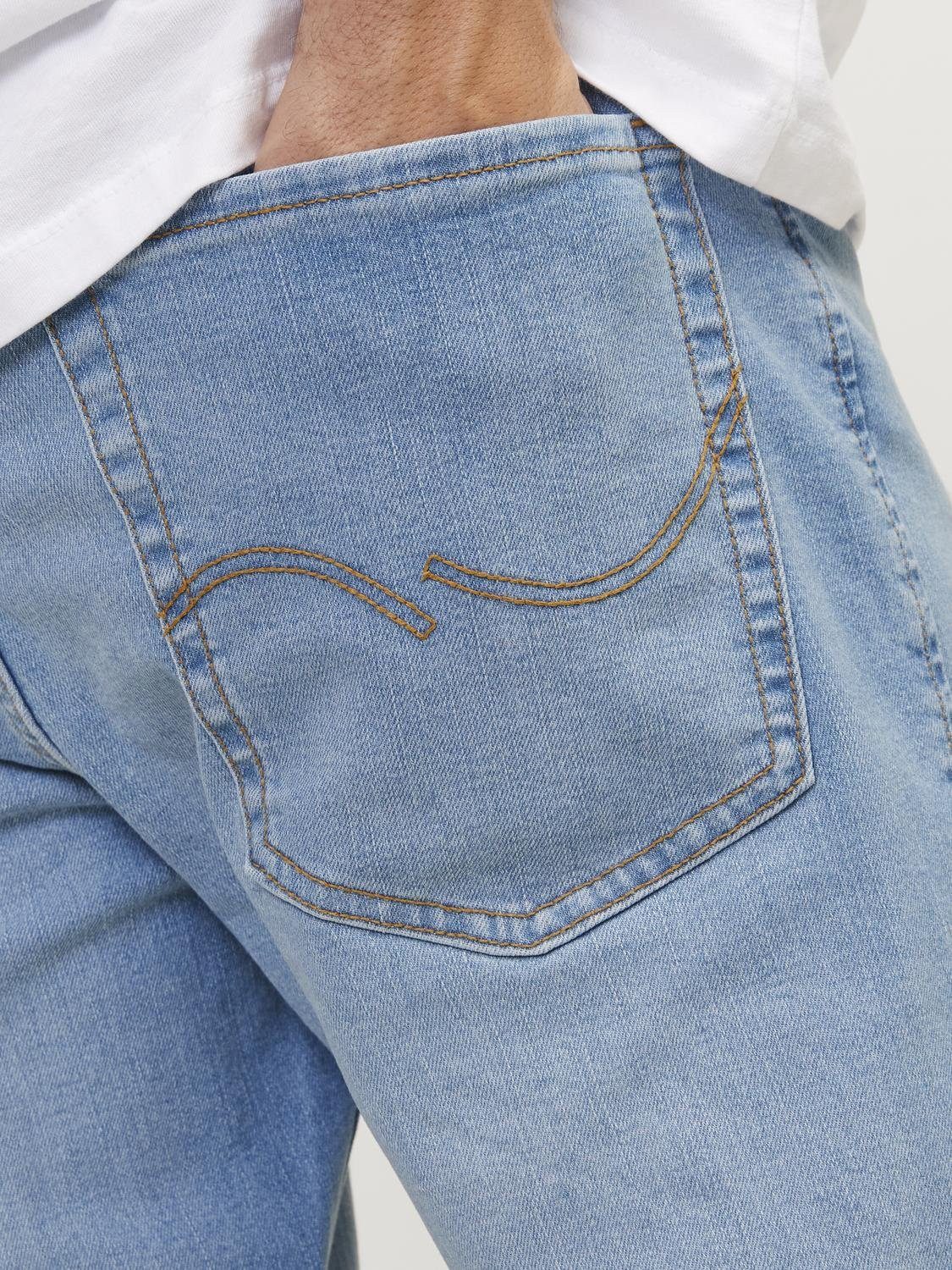 Jack & Jones Tapered jeans JJIMIKE JJORIGINAL SQ 223 Stonewashed voor een used-look met vervaagde effecten