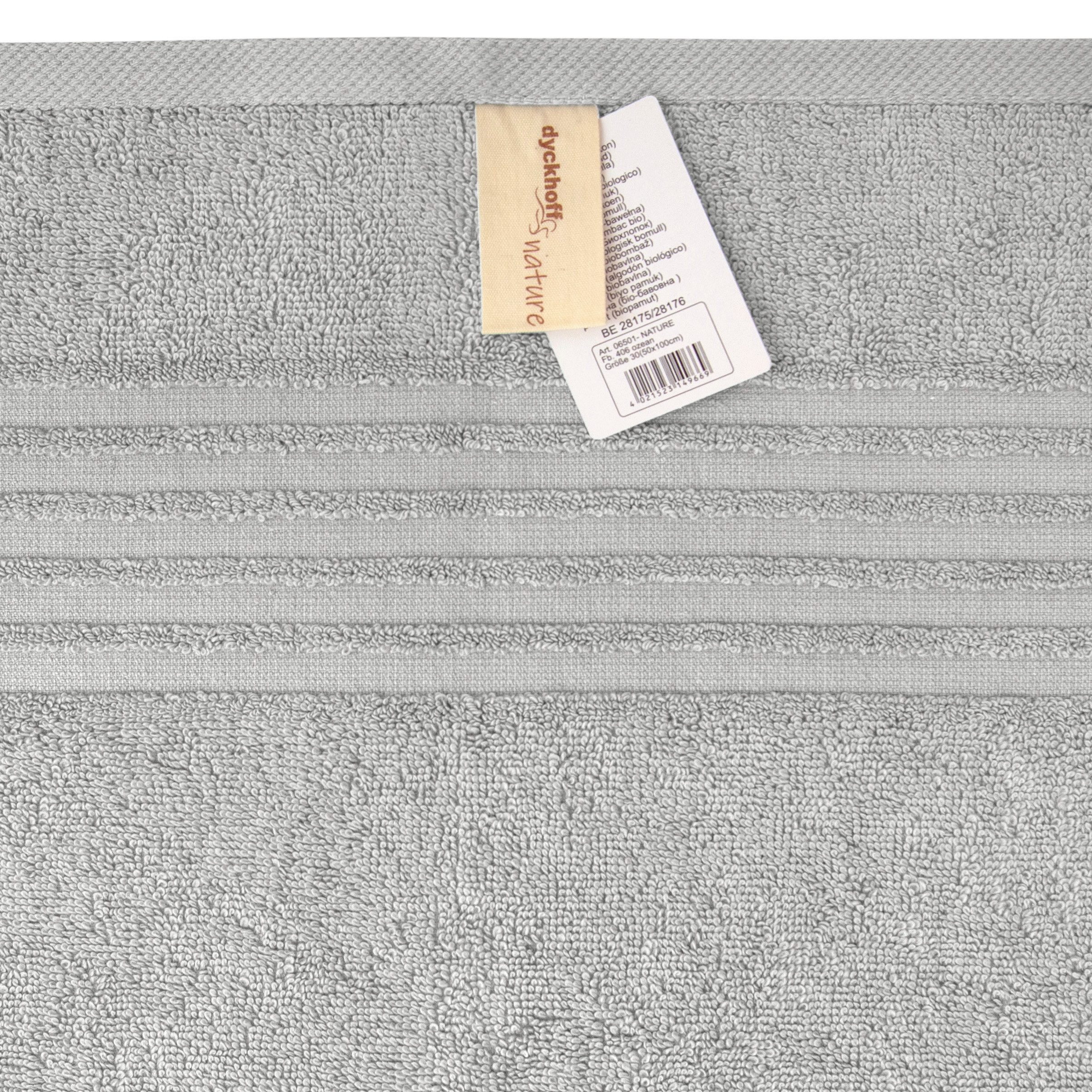 Dyckhoff Handdoekenset Naturel in 3-delige of 6-delige set verkrijgbaar (set, 3 stuks)
