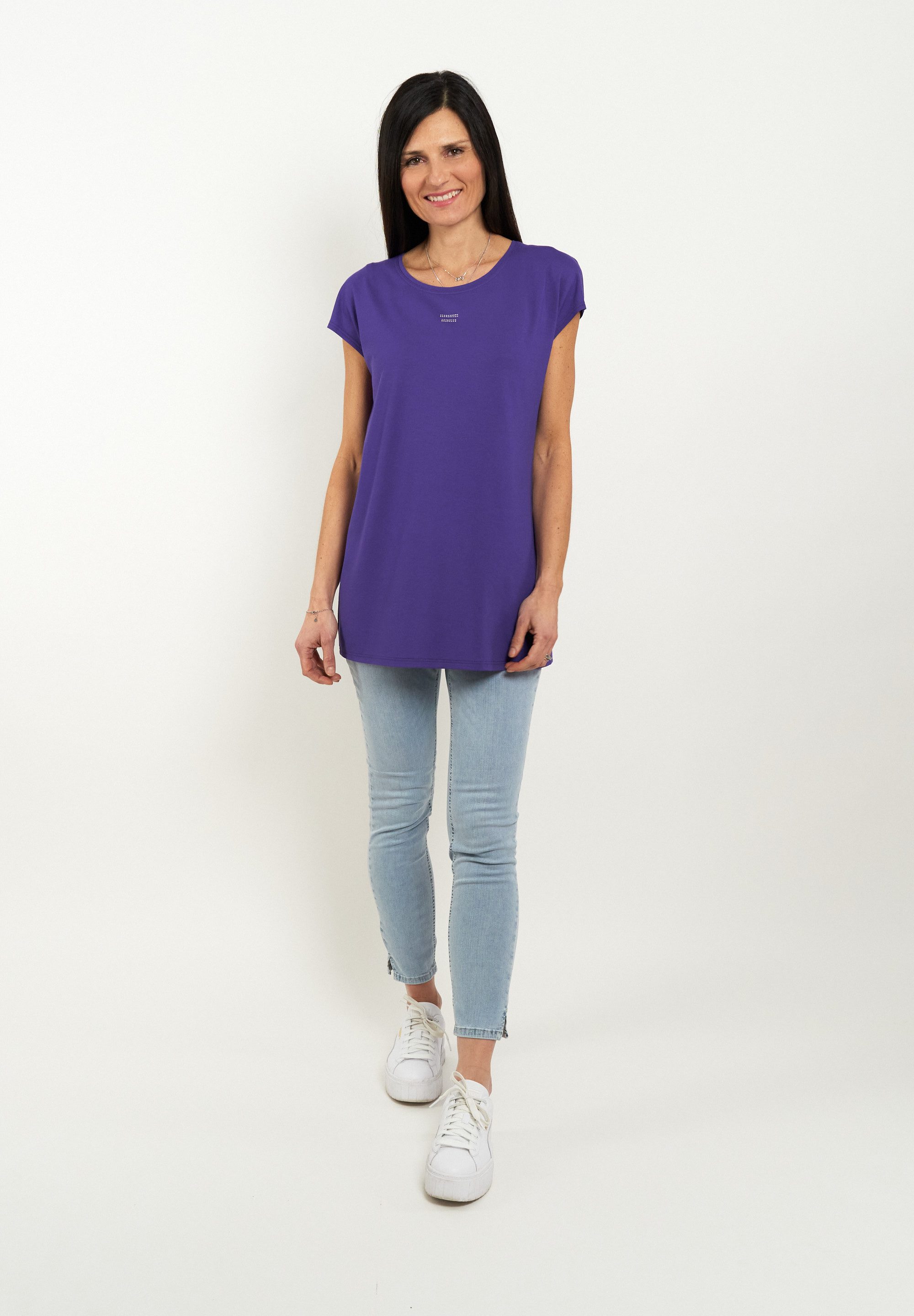 Seidel Moden T-shirt met verbrede schouders, made in germany