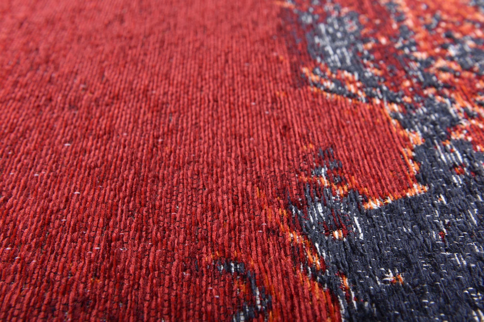 Gino Falcone Vloerkleed Cosima-116 plat geweven jacquard-vloerkleed, met chenillegaren, modern design