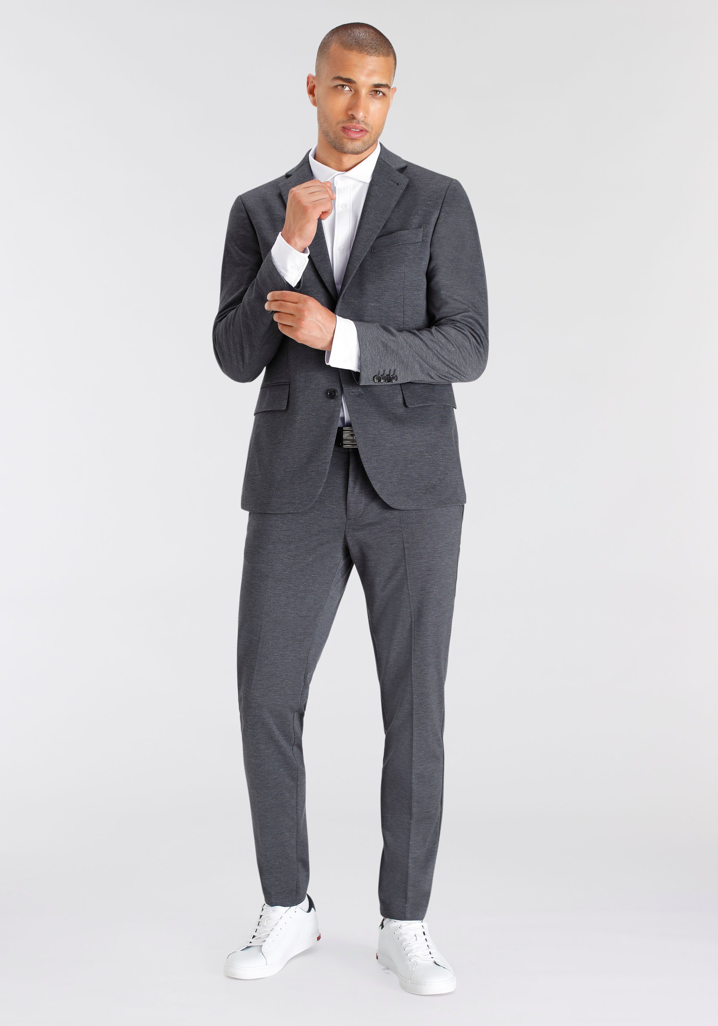 Bruno Banani Pak Jersey elastische kwaliteit (2-delig, Colbert & broek)