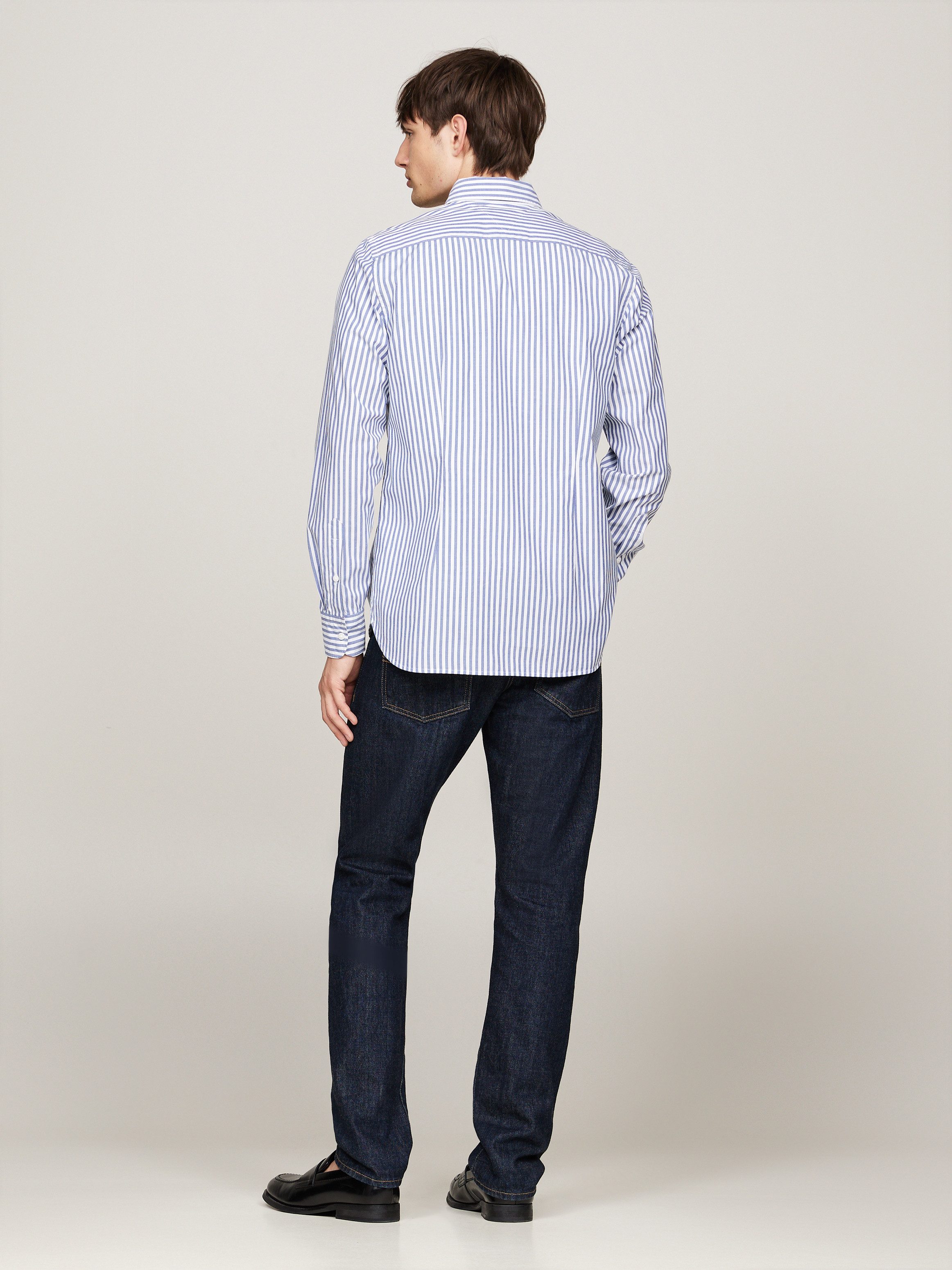 Tommy Hilfiger Businessoverhemd CLASSIC POPLIN STRIPE SF SHIRT