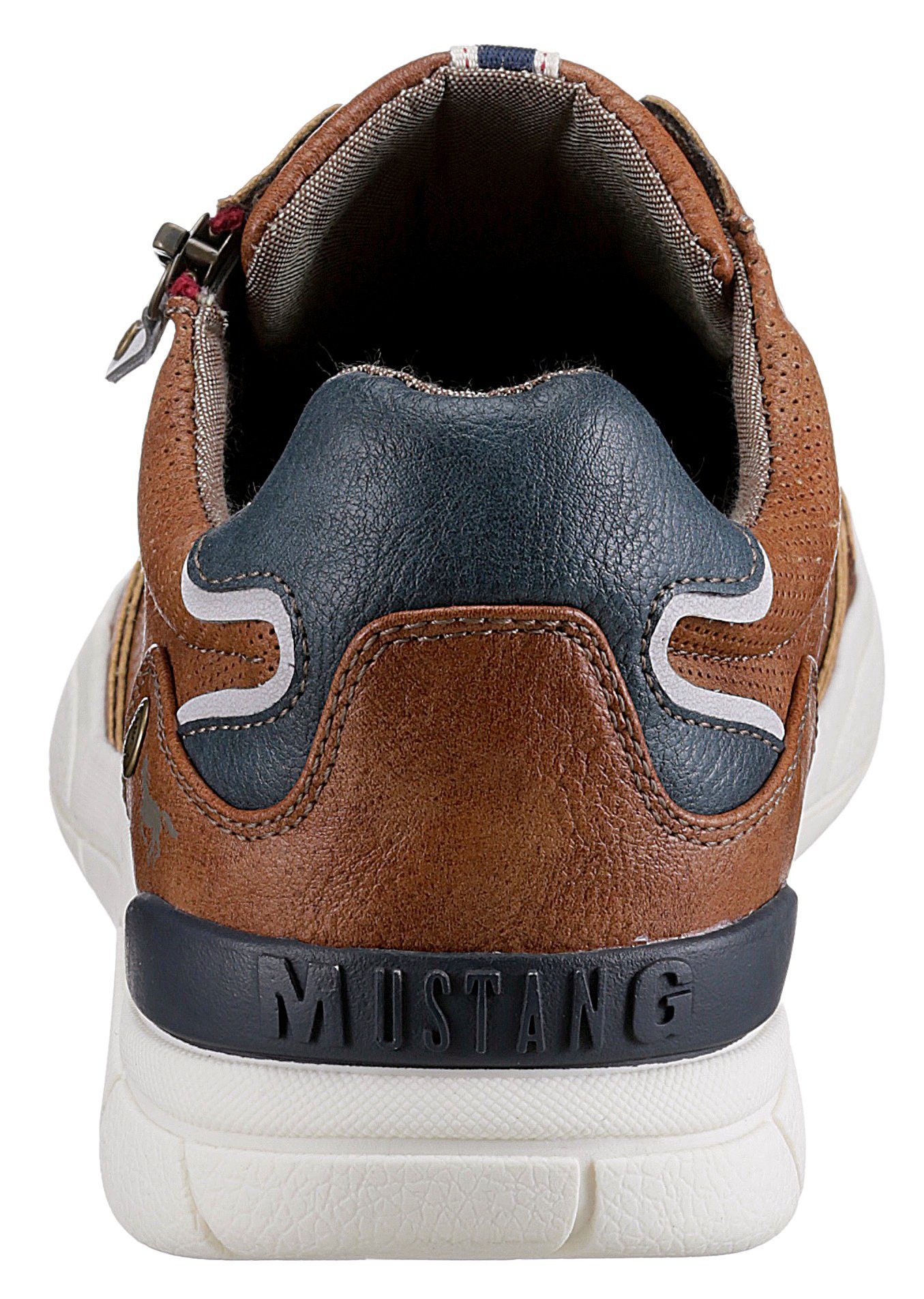 Mustang Shoes Sneakers met zijrits, vrijetijdsschoen, lage schoen, veterschoen