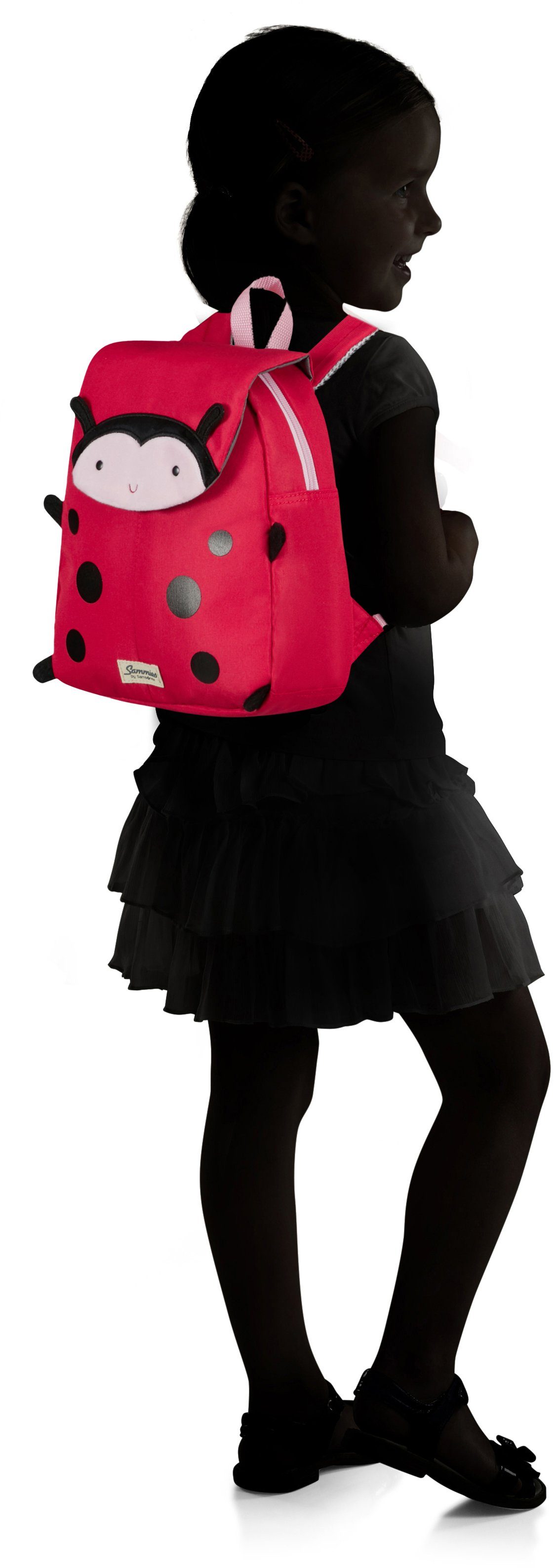 Samsonite Kinderrugzak Happy Sammies ECO, S, Ladybug Lally Kindertuin rugzak, kinder vrijetijds rugzak, kinder-backpack