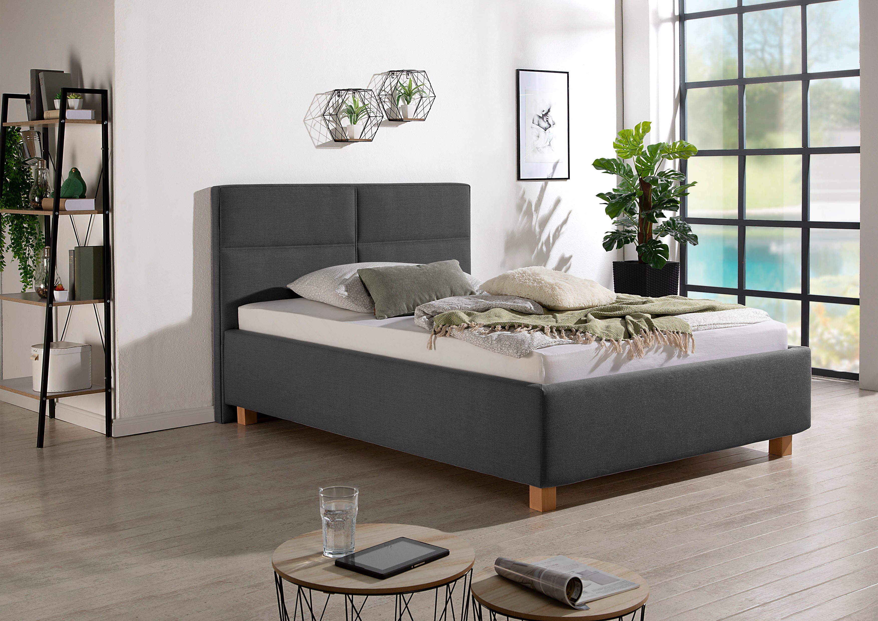 Maintal Gestoffeerd bed inclusief bedkist