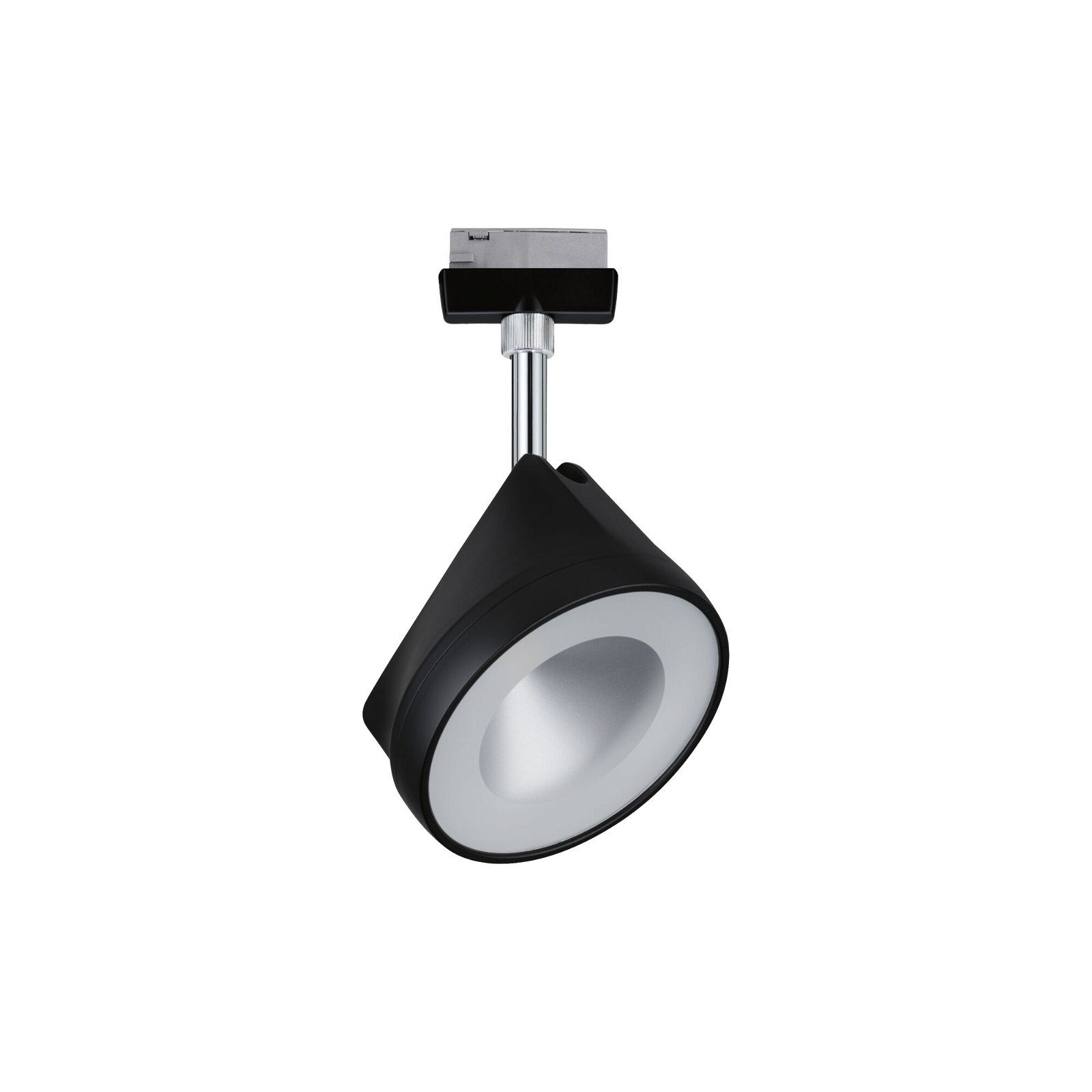 Paulmann Railsysteem-lampen URail rail spot Arena 860lm 14W 4000K 230V Zwart mat, Chroom (1-delig)