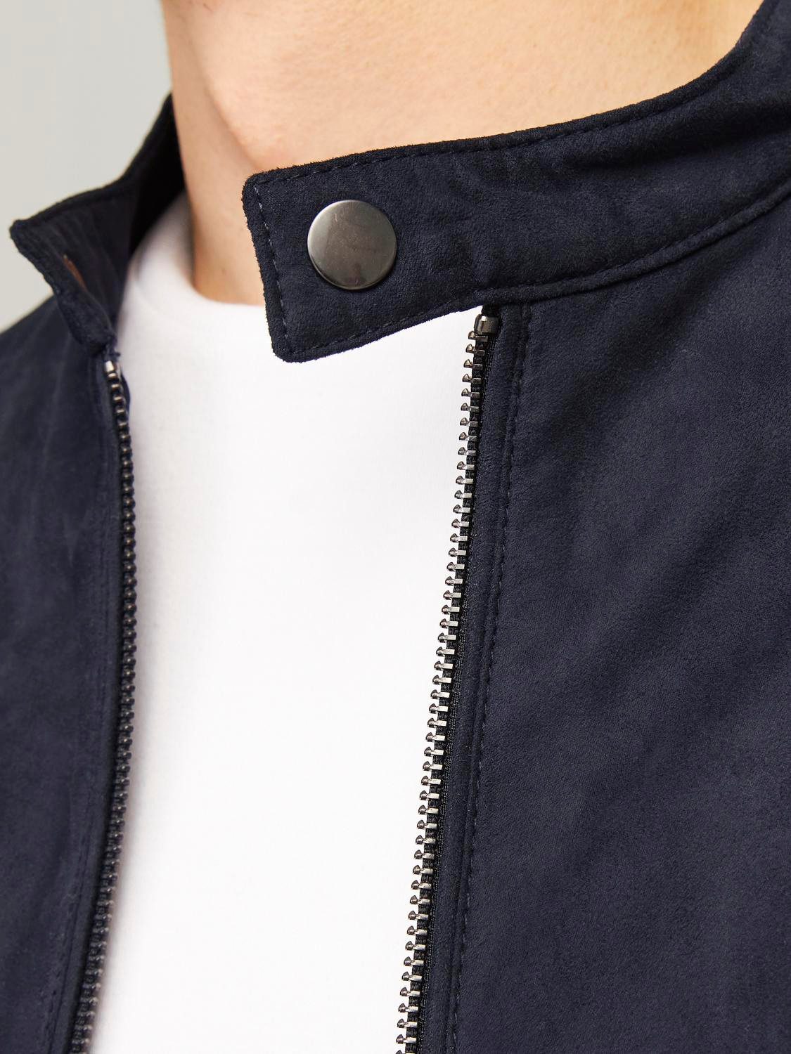 Jack & Jones Imitatieleren jack JJEDYLAN CLEAN JACKET NOOS