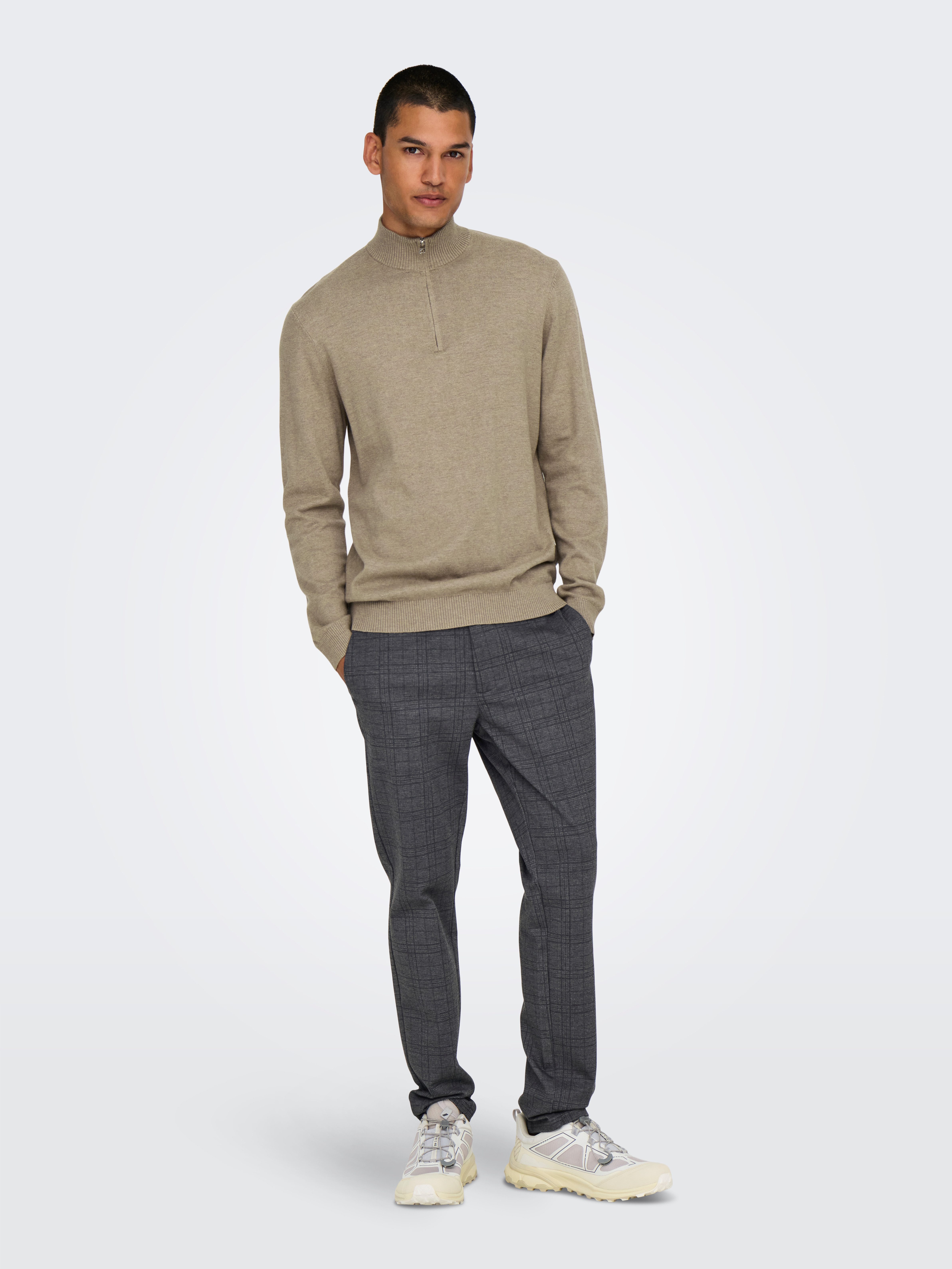ONLY & SONS Chino-short ONSMARK SLIM CHECK 020933 PANT