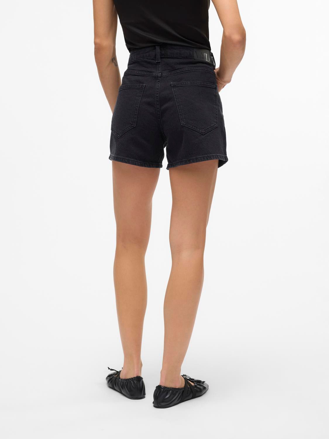 Vero Moda Jeansshort VMTESS MR SHORT DNM SHORTS MIX GA NOOS comfortabele vorm met stretchpercentage