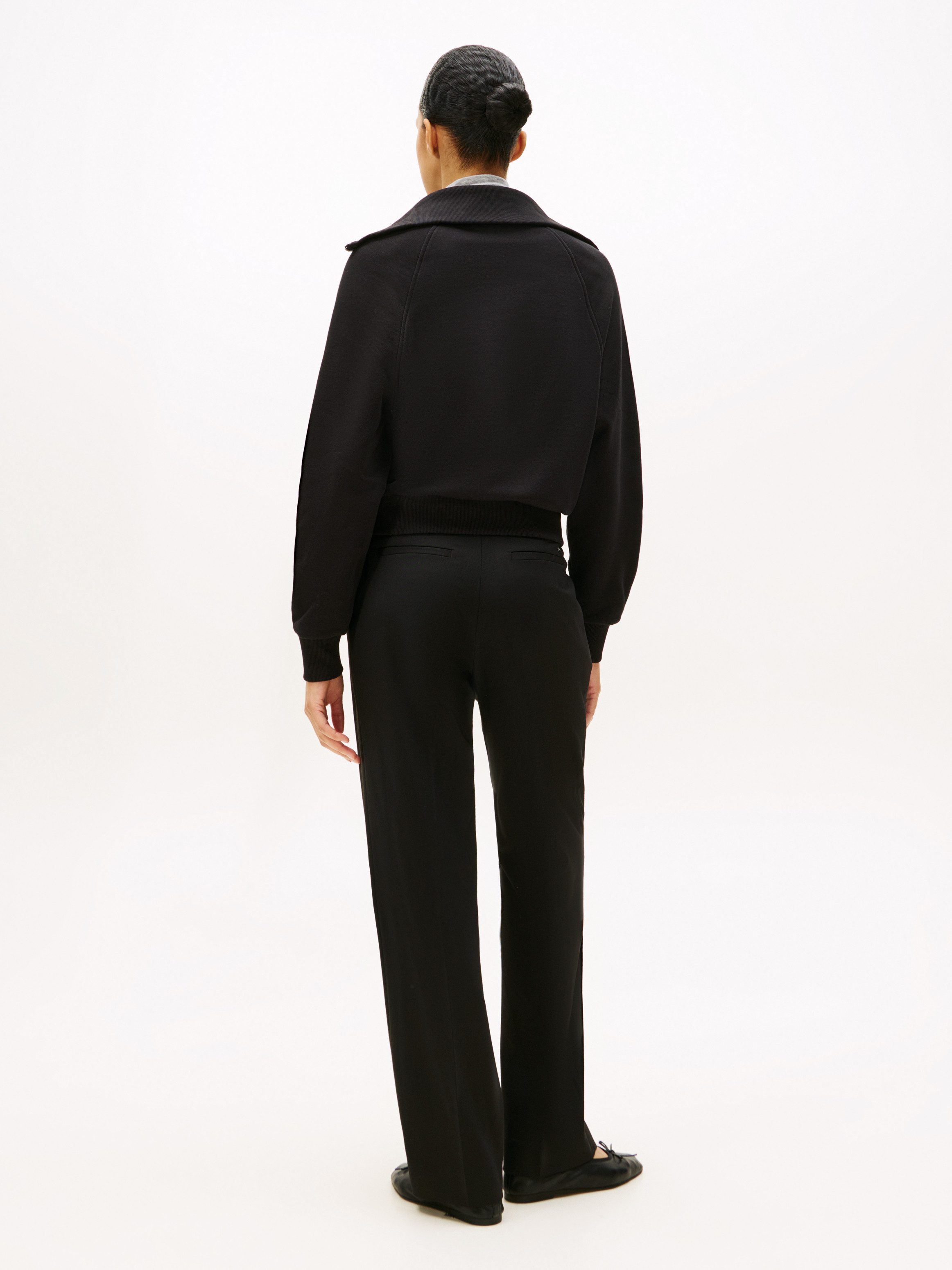Tommy Hilfiger Sweatshirt CLASSIC SCRIPT FLEECE HALF-ZIP
