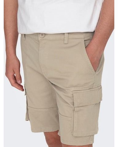 NU 20% KORTING: ONLY & SONS cargoshort CAM STAGE CARGO SHORTS
