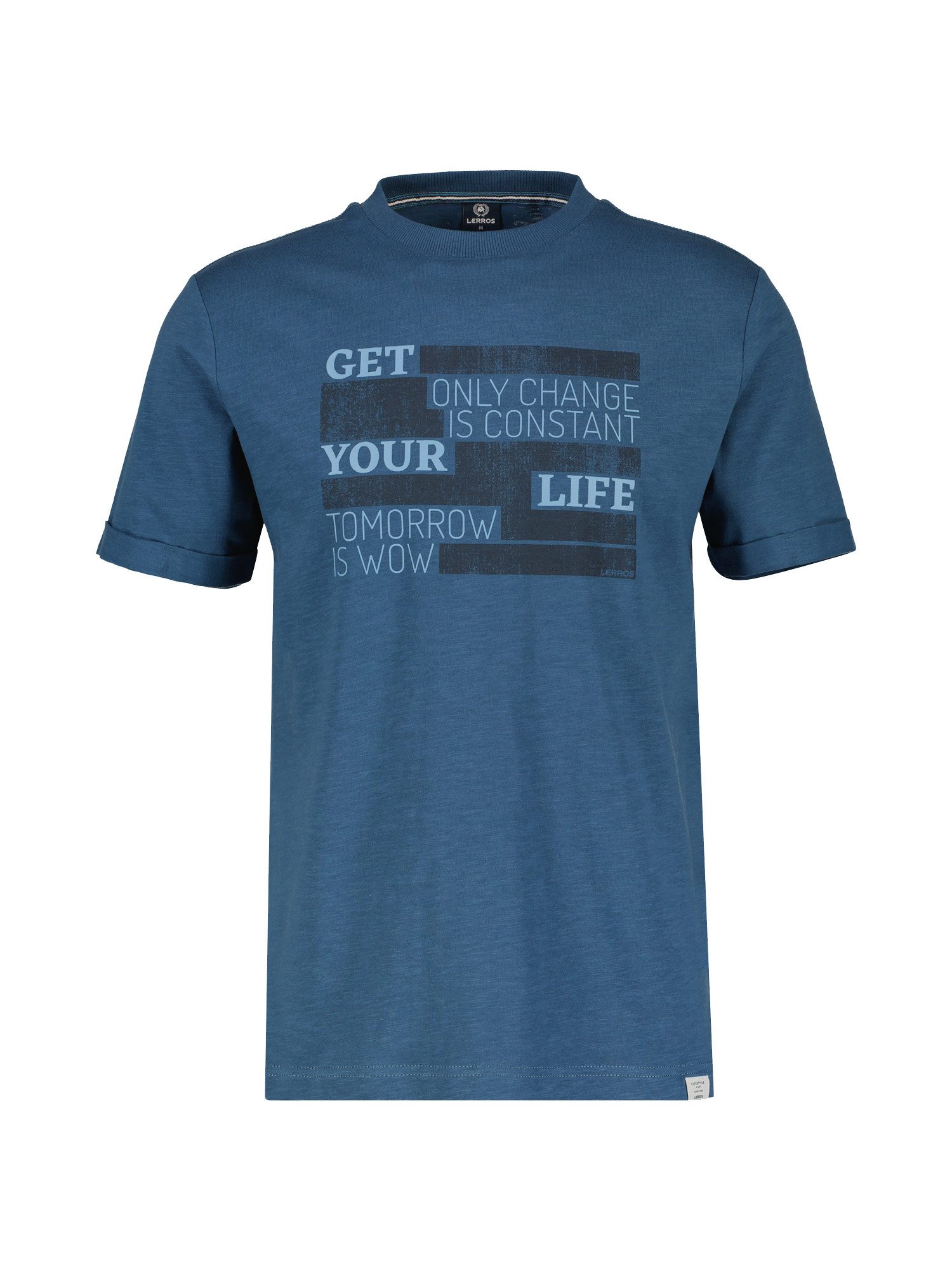 Lerros T-shirt LERROS T-shirt met modieuze print