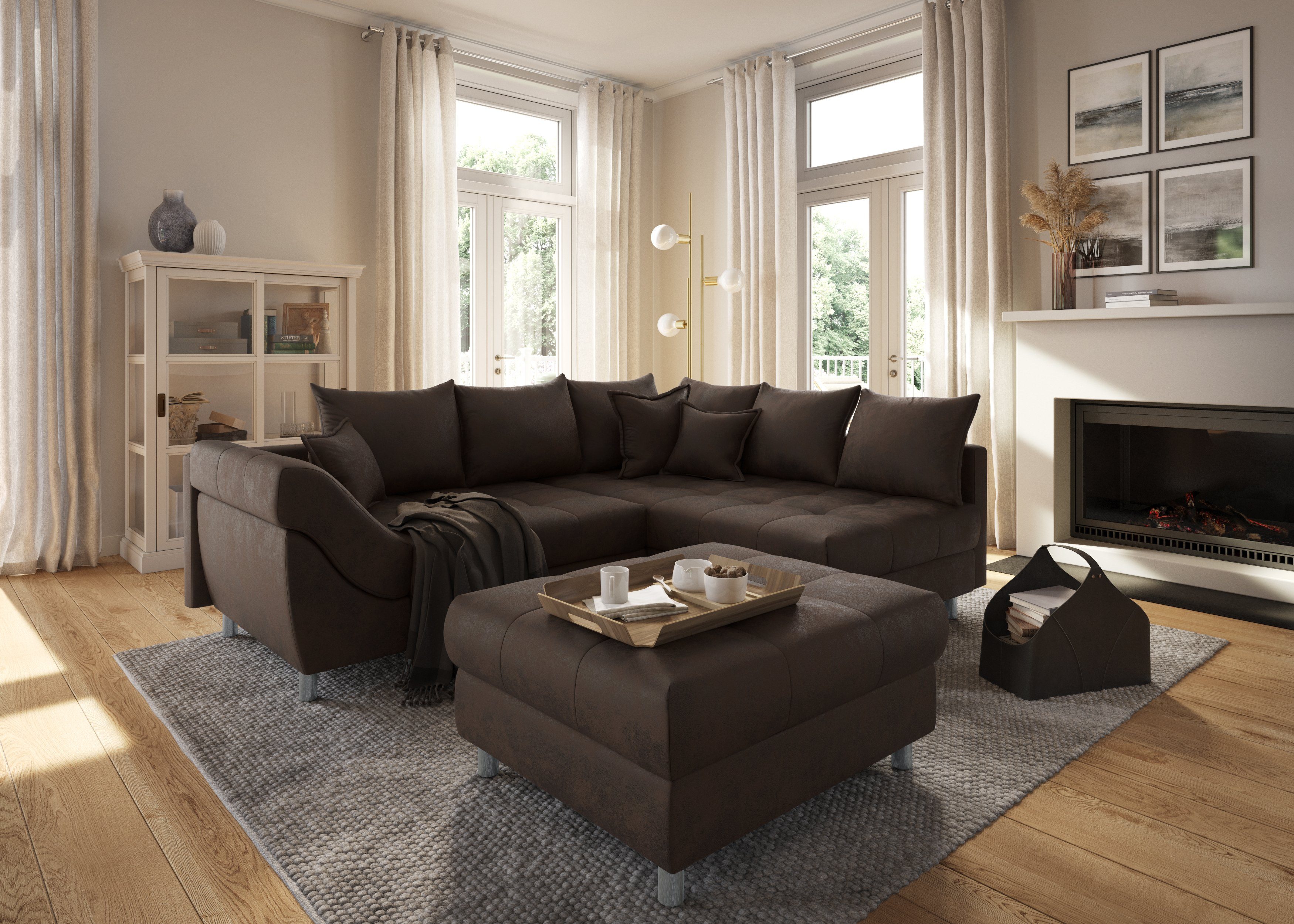 COLLECTION AB Hocker Innsbruck met comfortabele binnenvering